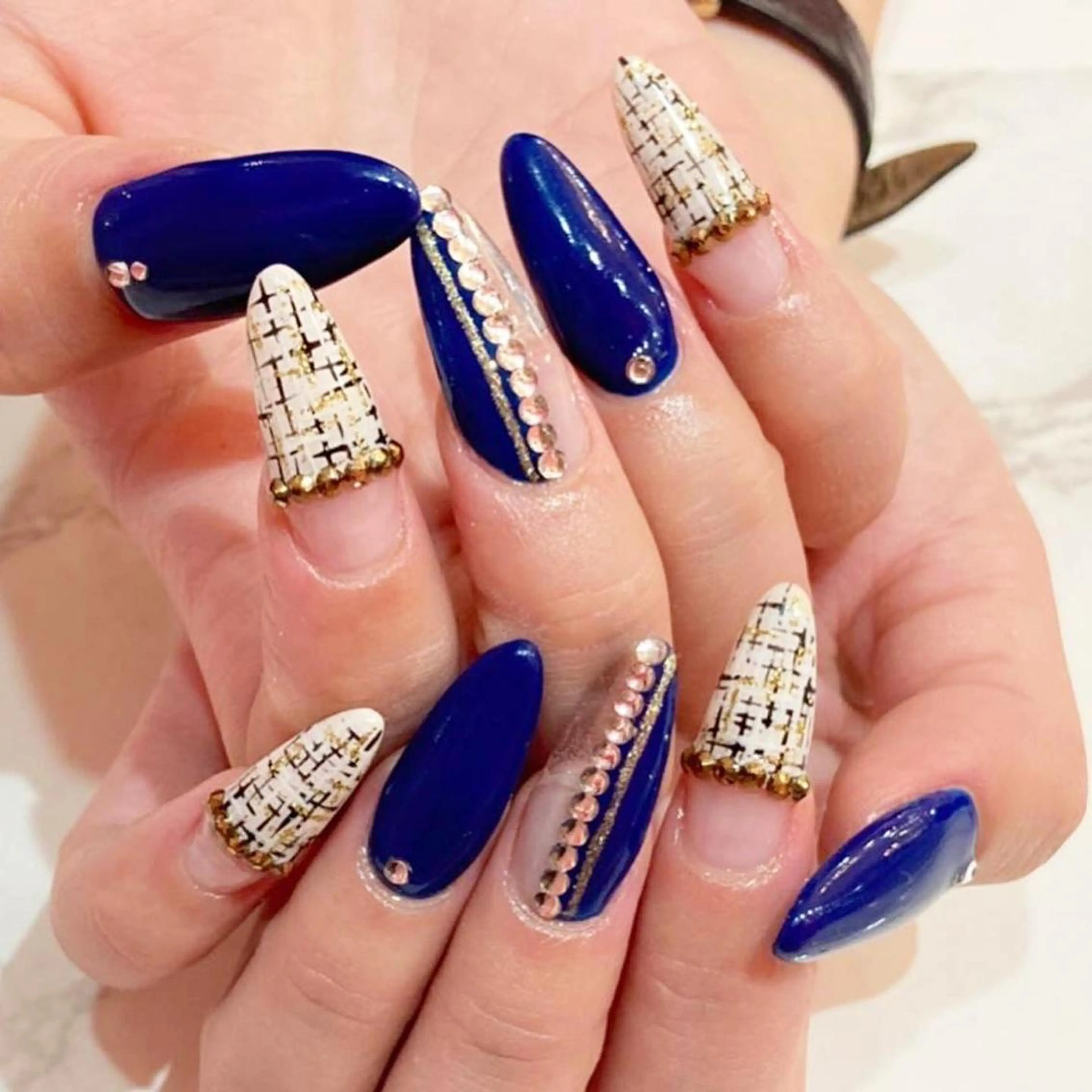 ロング カラー メンズ キッズ ネイル NAILSGOGO shibuyaのネイルデザイン