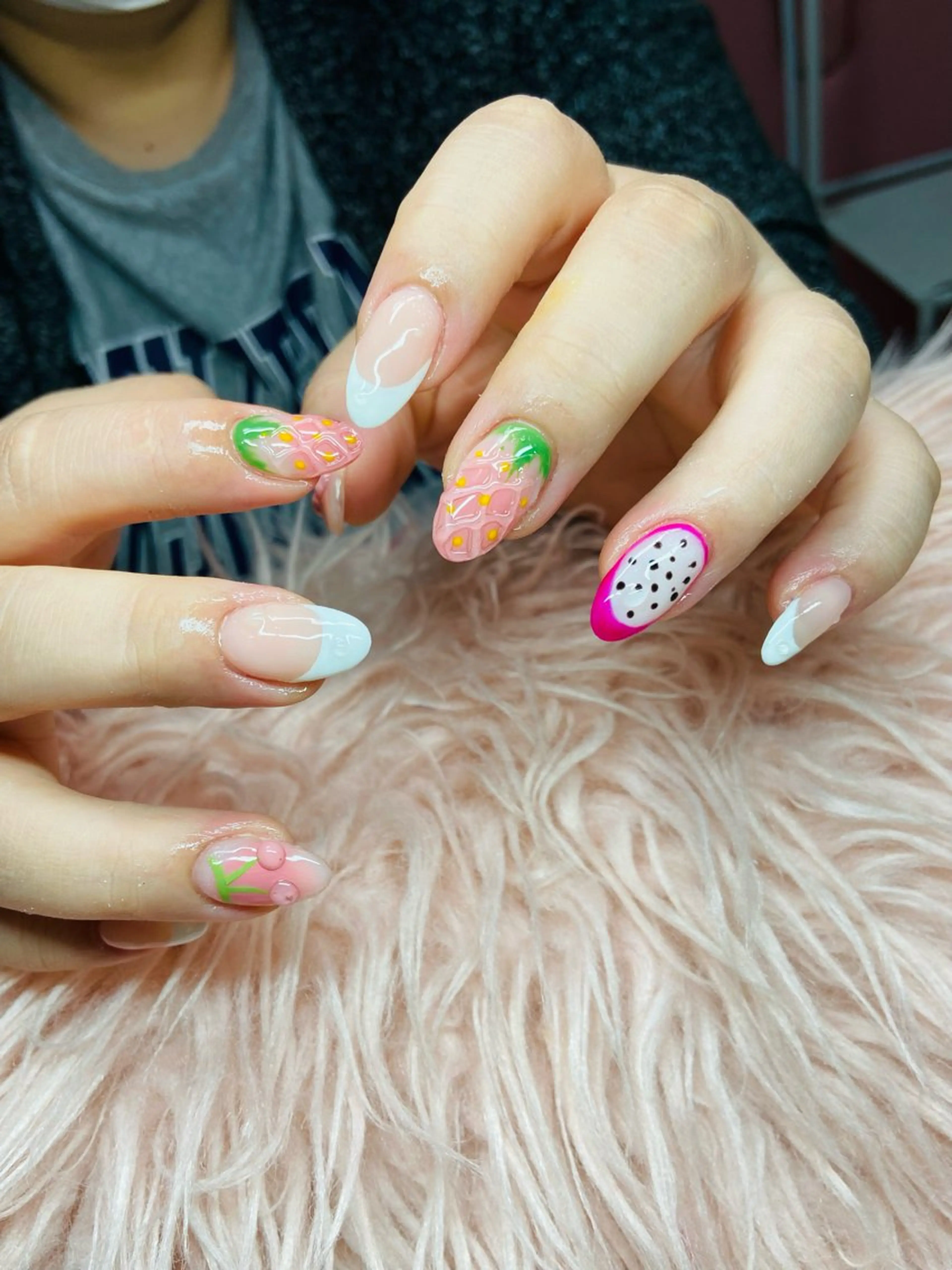 ネイル 夏ネイル HandSnail自宅サロン所属・HandSnail 座間自宅ネイルサロンのネイルデザイン