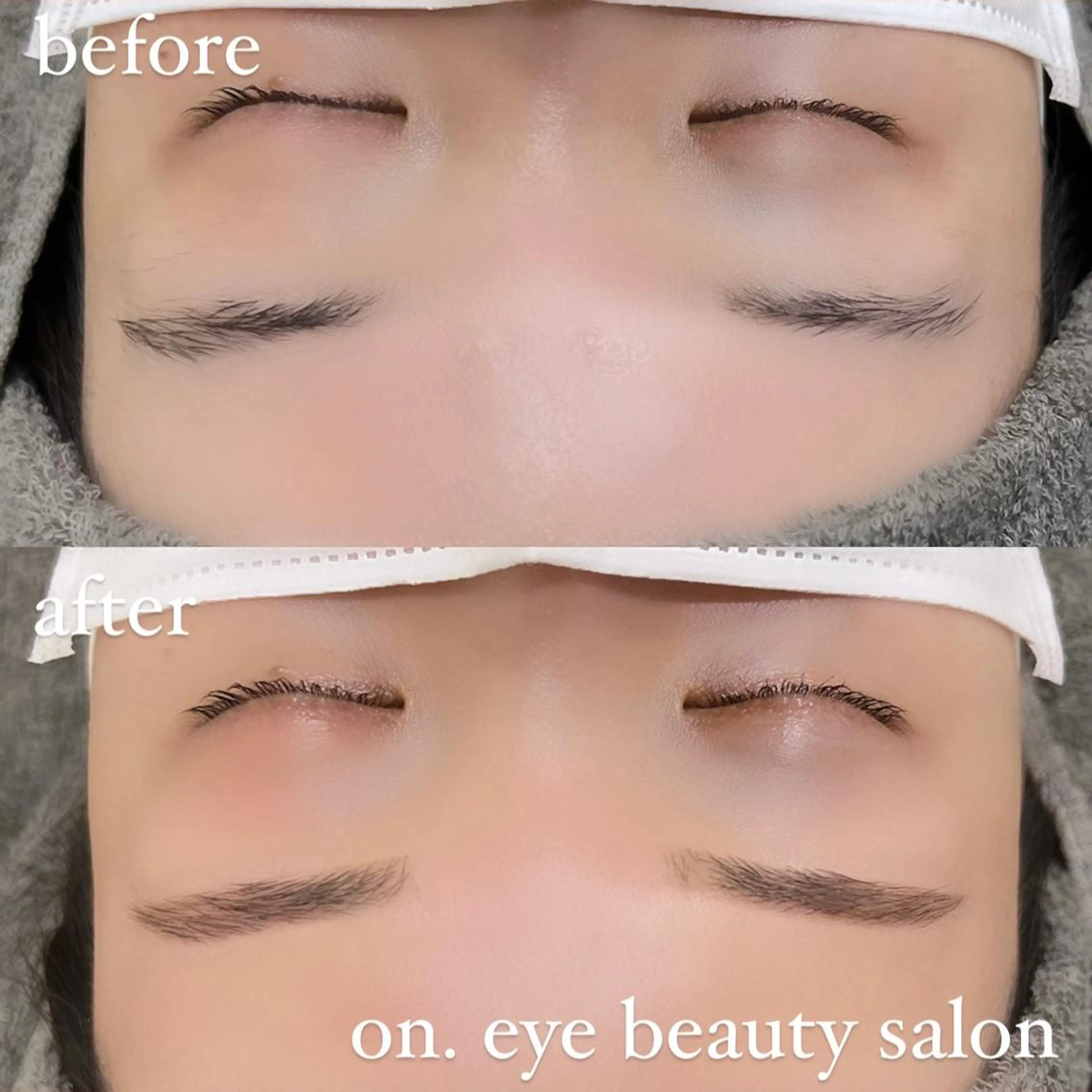 アイブロウ 眉毛ワックス脱毛 on .のマツエク・マツパデザイン