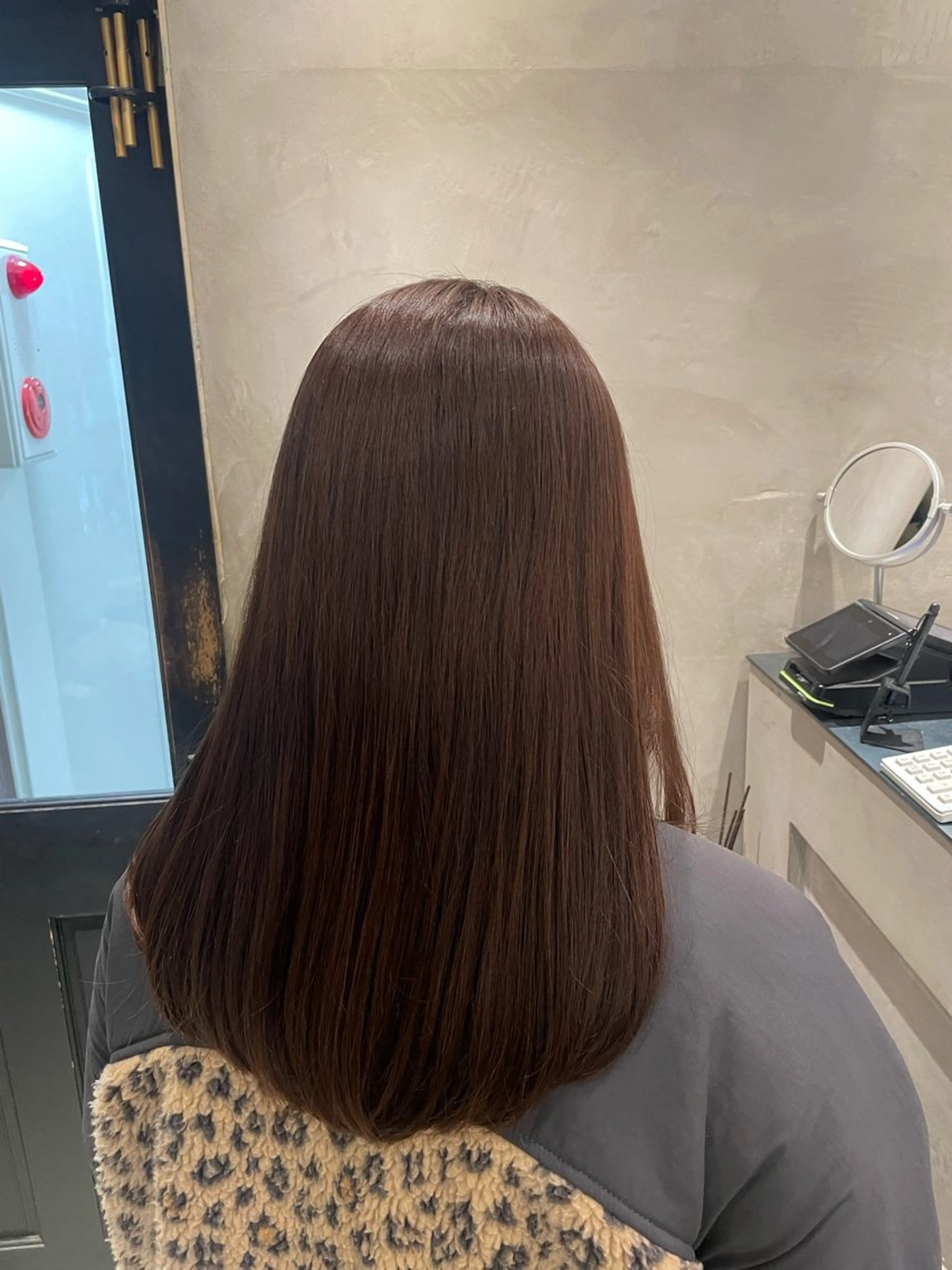 セミロング カラー ヘアカラー トリートメント 新宿 /透明感カラー レイヤー/NANAのヘアスタイル