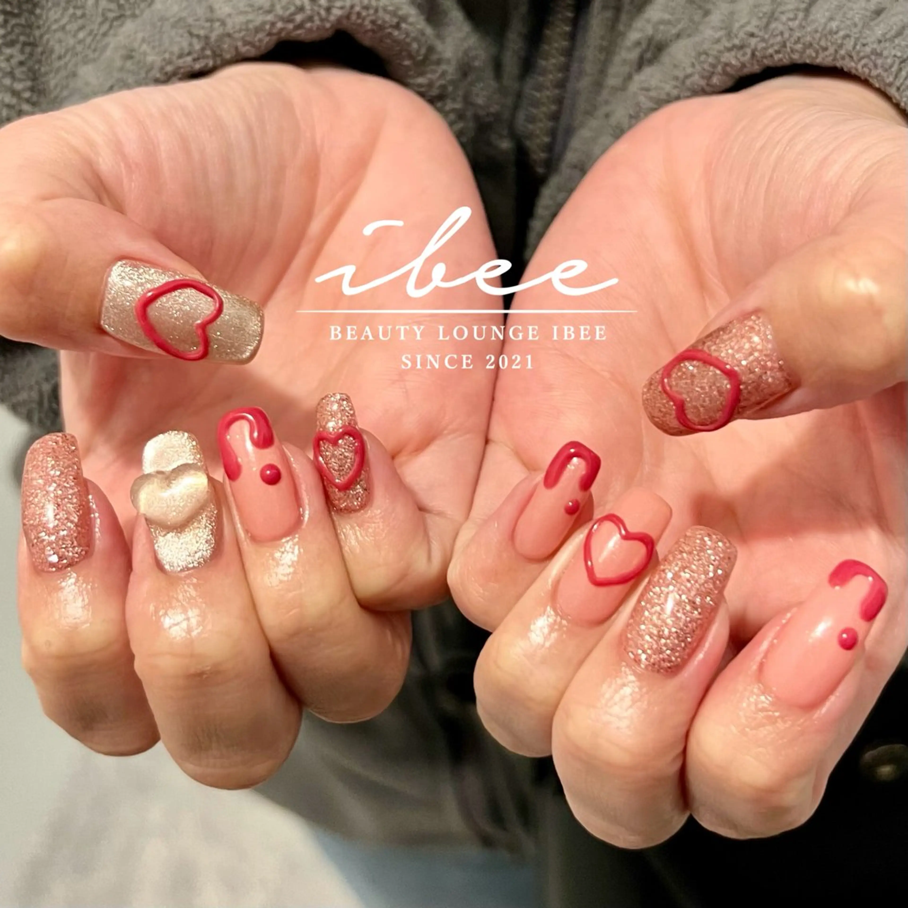 ネイル ハンドネイル ibee nail 🤍yumiのネイルデザイン