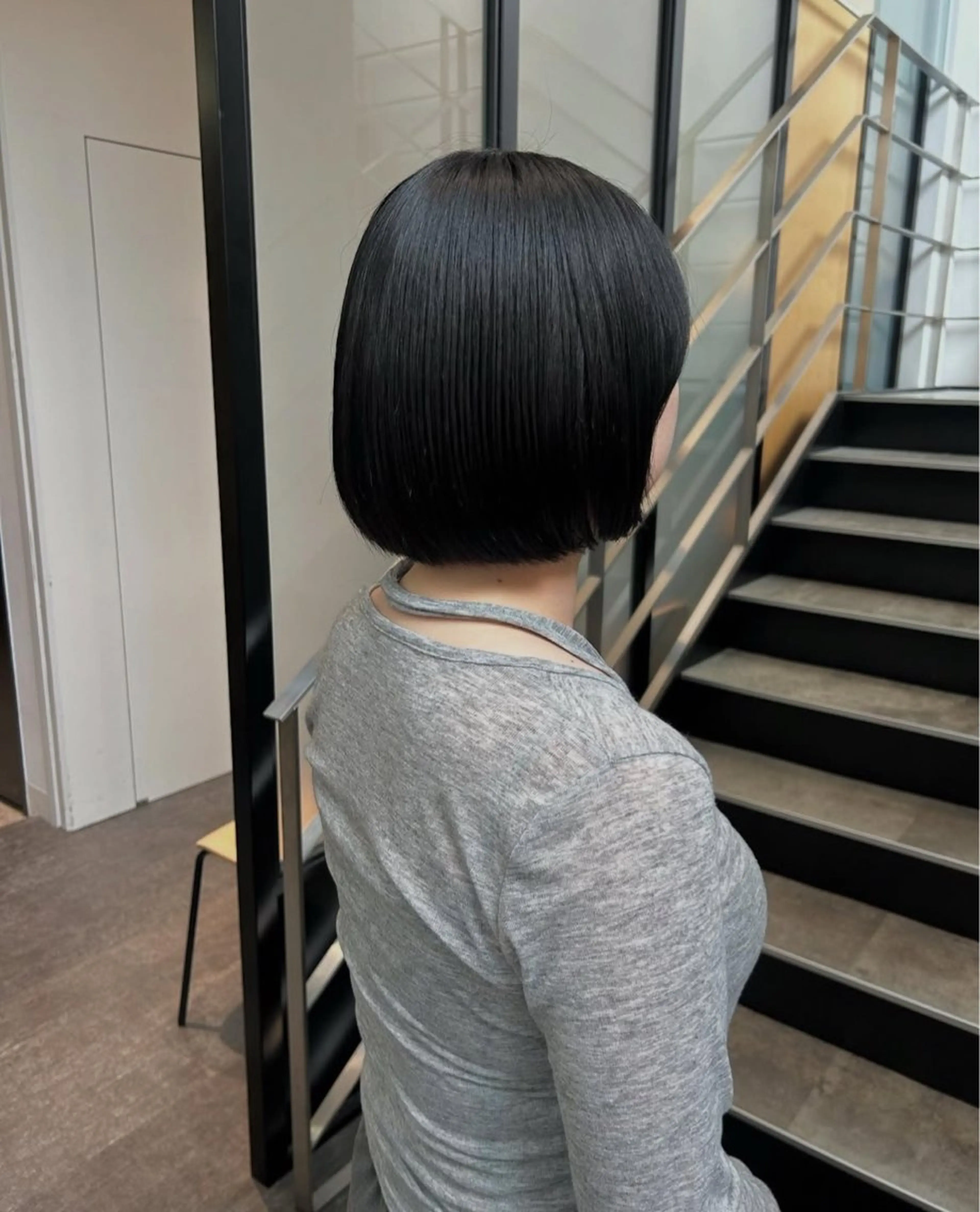 ミディアム カラー ヘアアレンジ 黒髪 ボブ カット ヘアカラー GOTODAY SHAiRE SALON (原宿本店)所属・sakurai kana 🎀のヘアスタイル