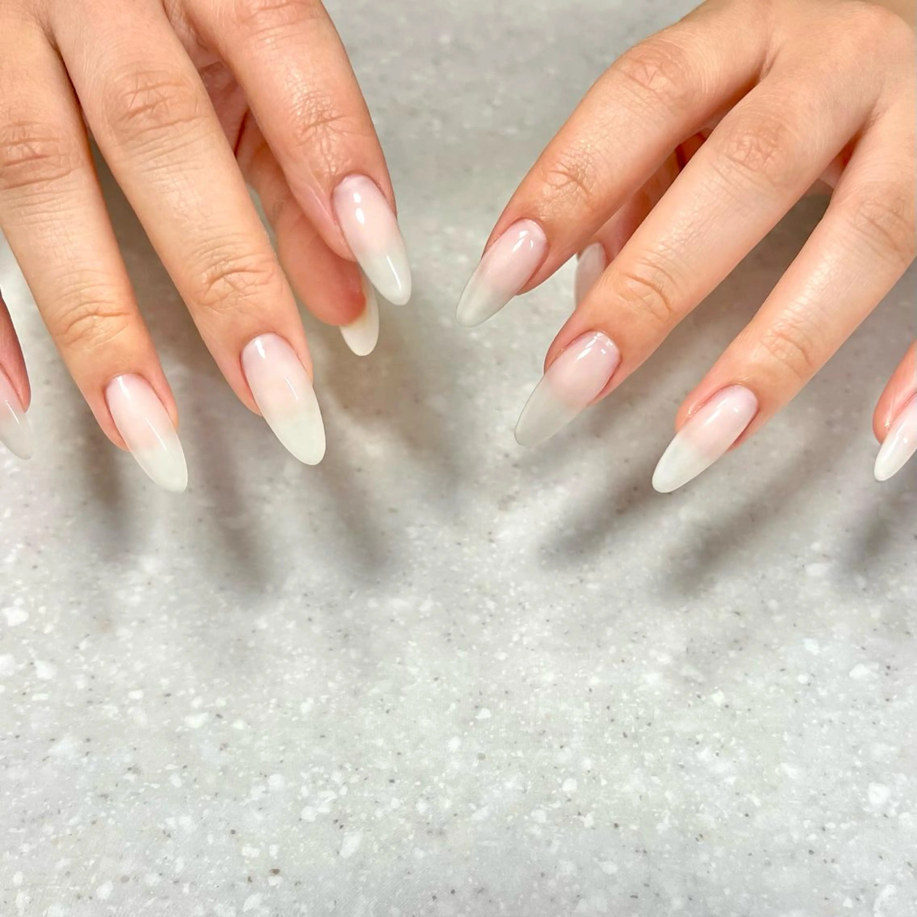 ネイル 長さ出し ワンカラーネイル スカルプネイル シンプルネイル ネイルチップ ステラ marikominoのネイルデザイン