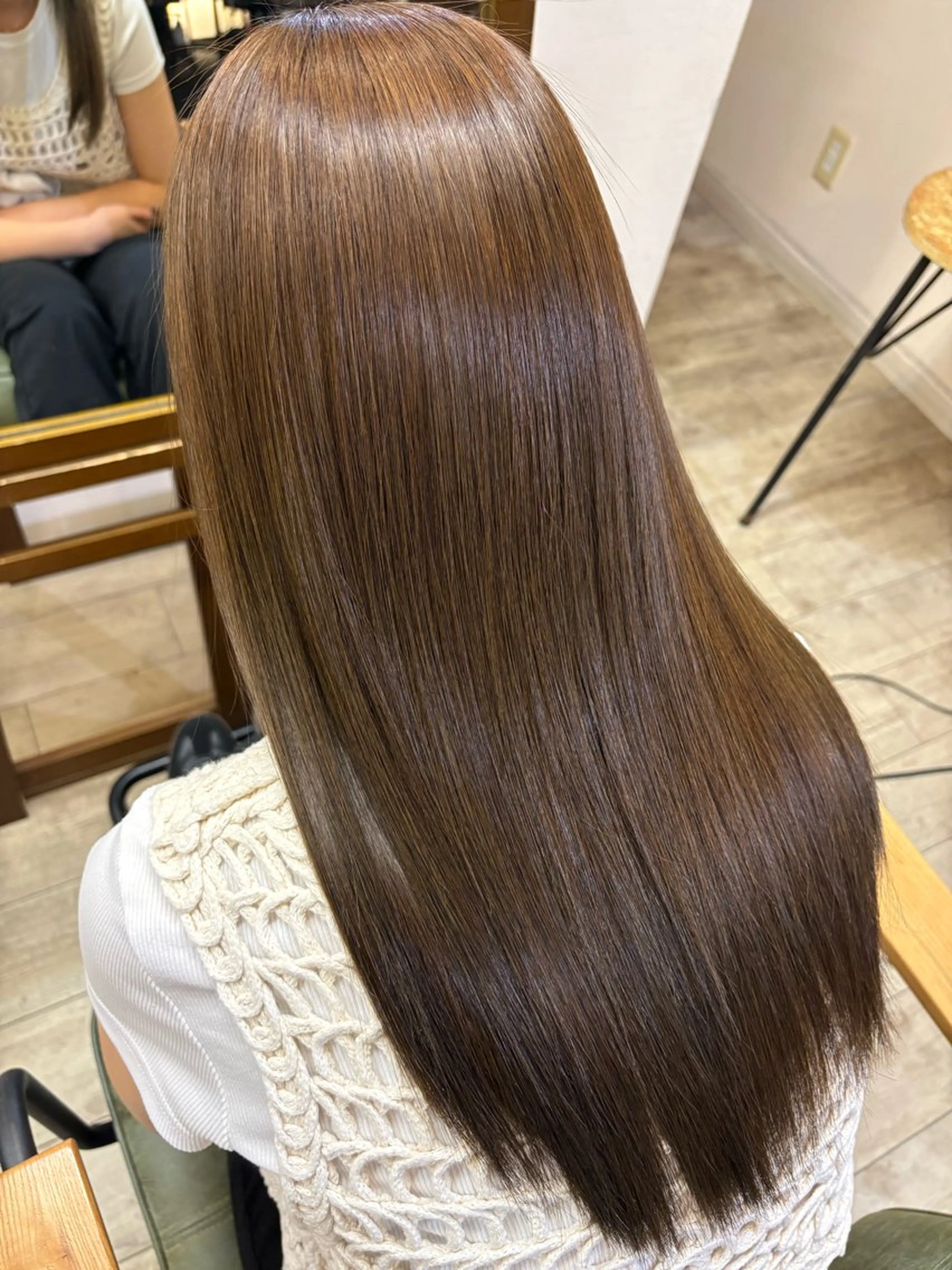 ロング ナガタ アミのヘアスタイル