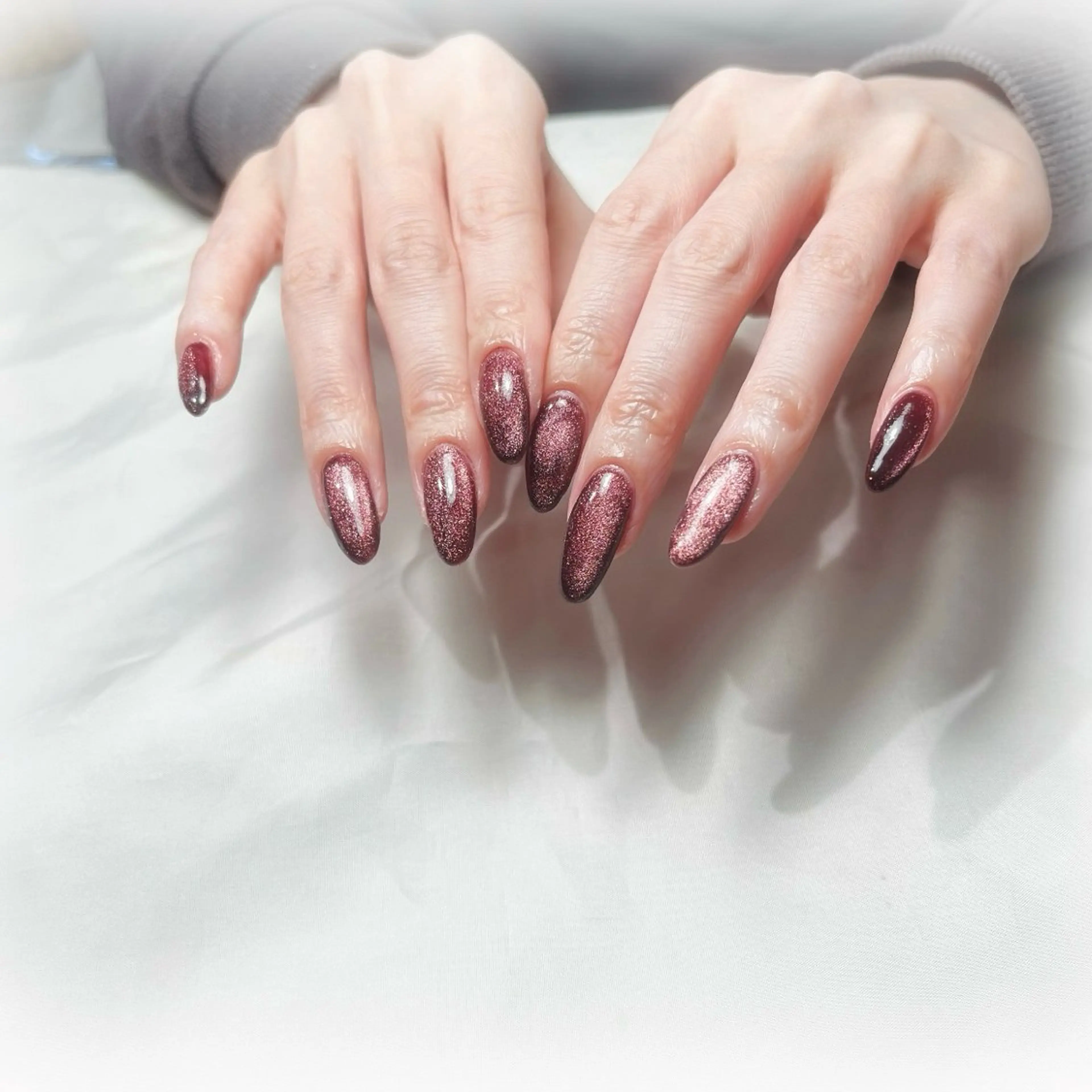 ネイル マグネットネイル ハンドネイル 谷本 萌のネイルデザイン