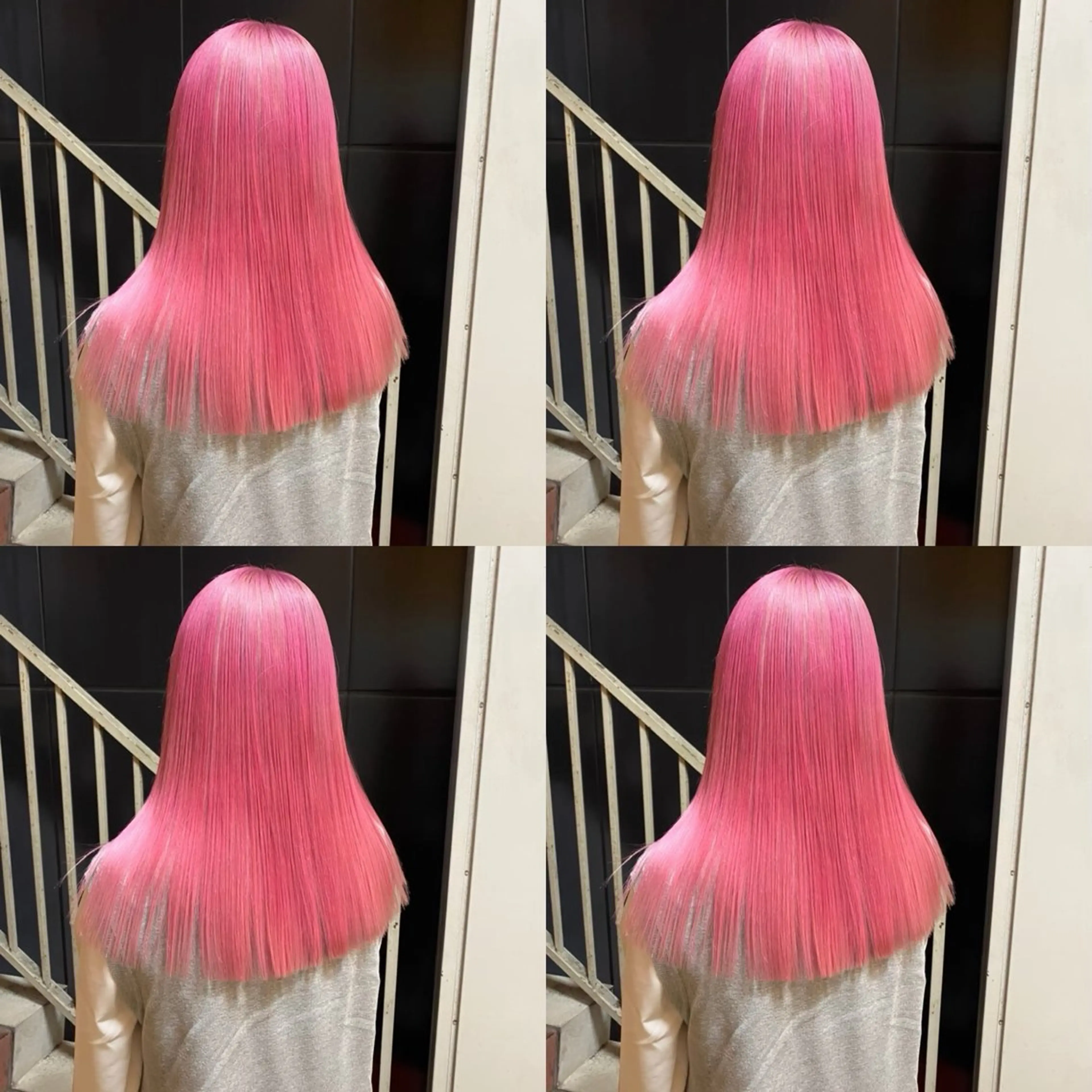ロング カラー ヘアカラー トリートメント 🎀韓国ヘア/ 髪質改善 このは🎀のヘアスタイル