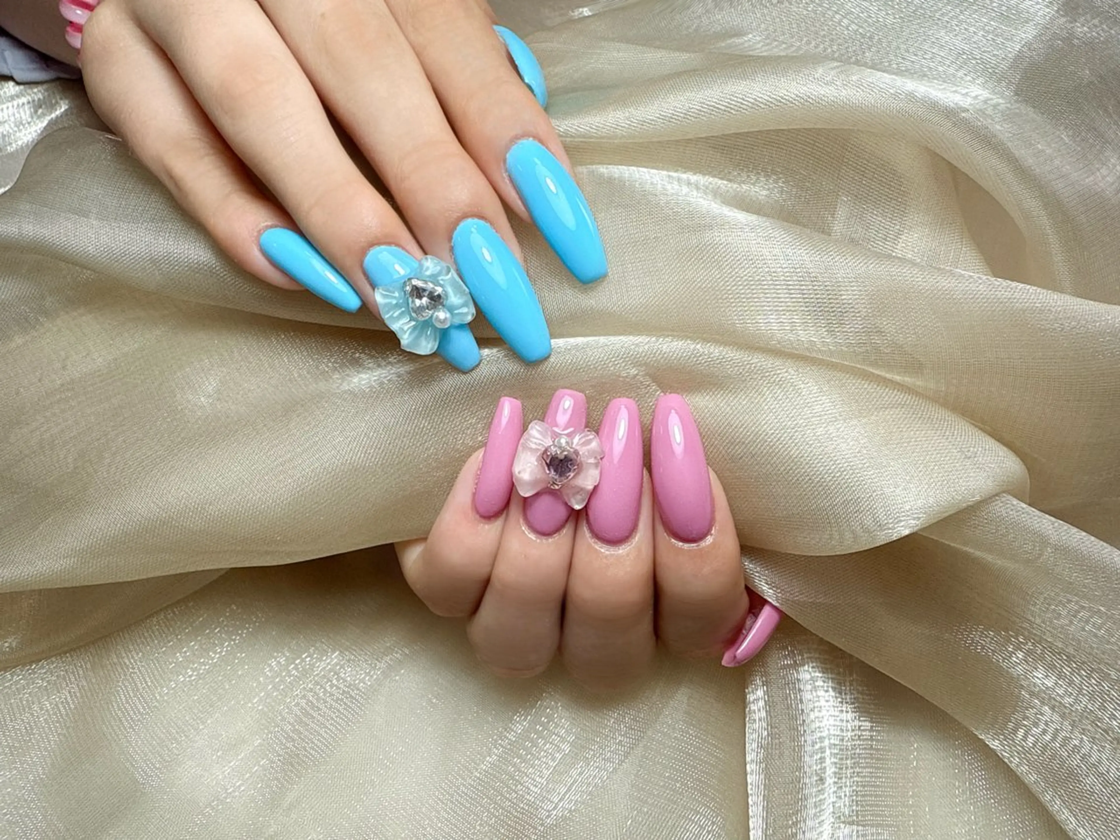 ネイル ワンカラーネイル ハンドネイル ハンドケア L.Nail所属・L. Nailのネイルデザイン
