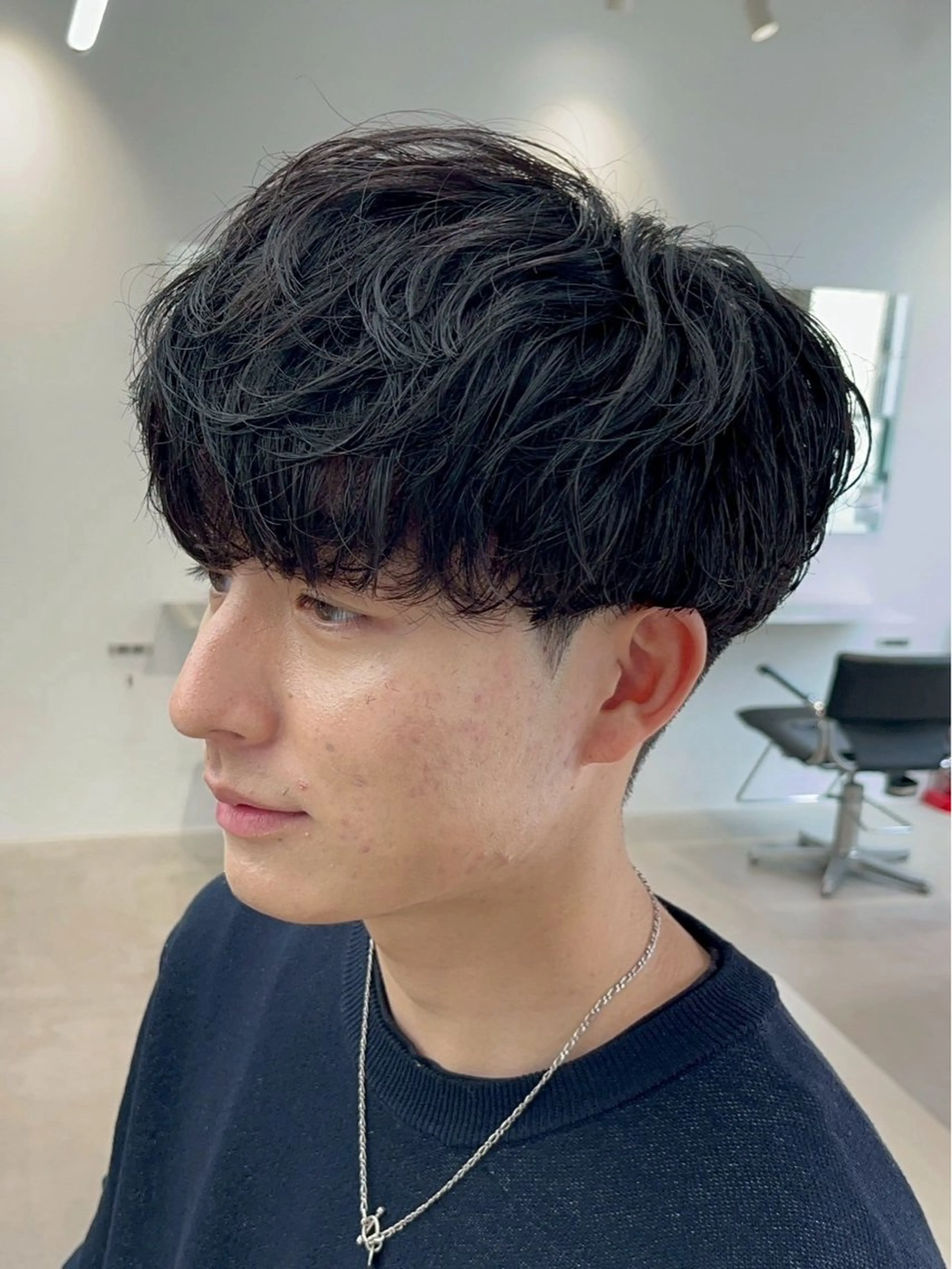 パーマ メンズ fifth天神メンズ パーマ特化/内山遥斗のヘアスタイル