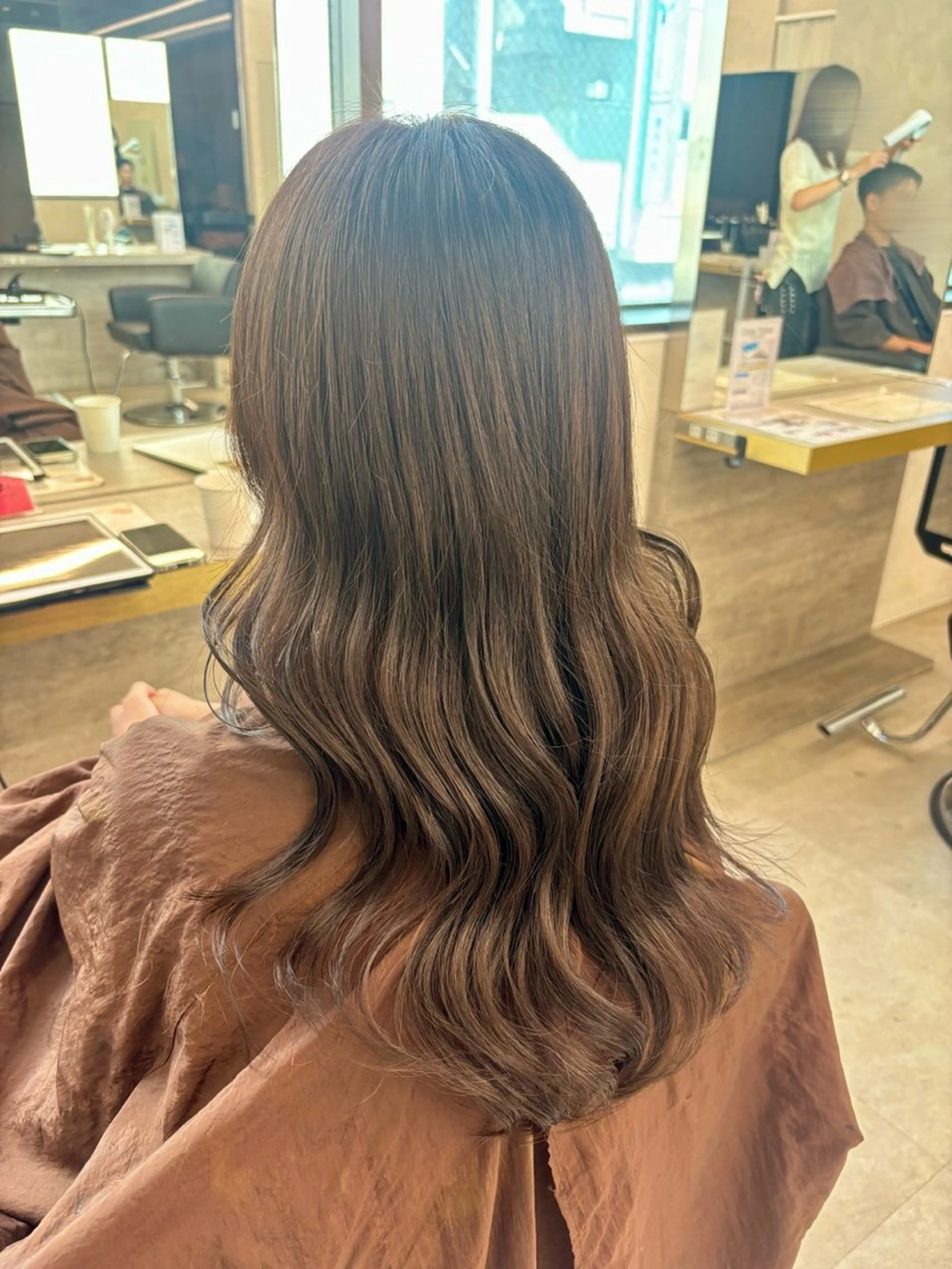 カラー ヘアカラー 暖色/髪質改善/ ツヤ髪🎀本田愛来のヘアスタイル