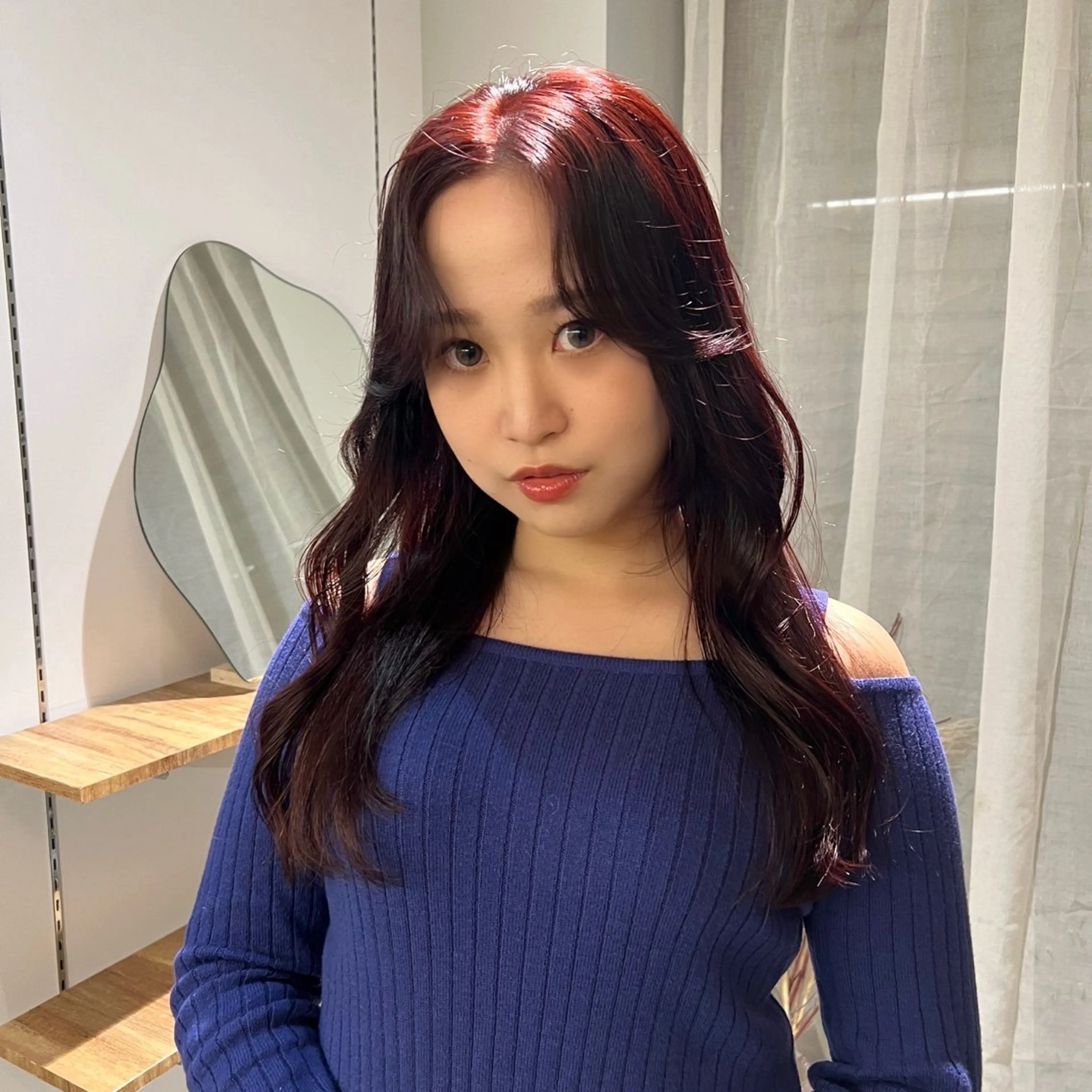 ロング カラー ヘアカラー カラーモデル募集 /鮫島 丈のヘアスタイル