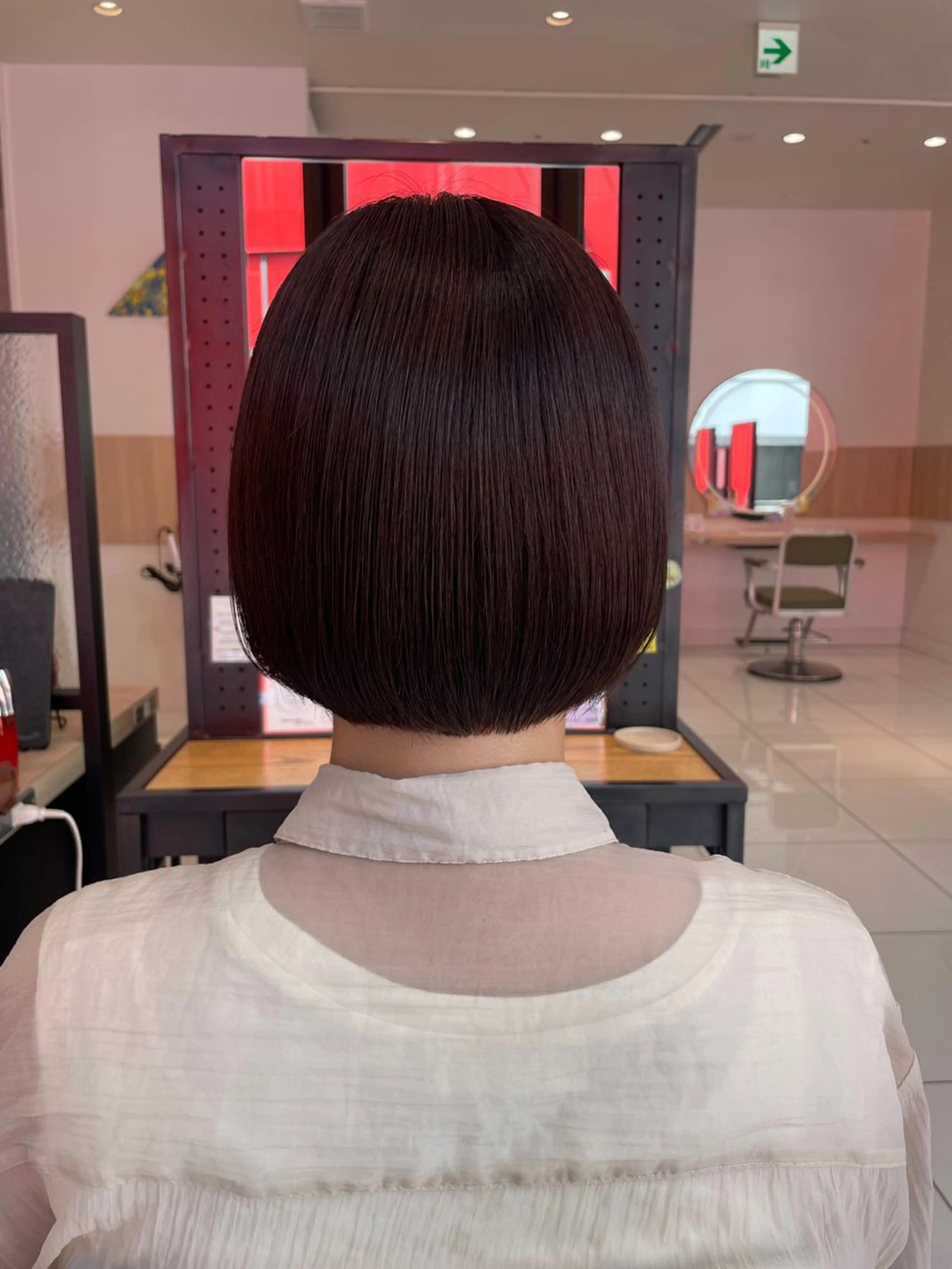 ショート ボブ トリートメント カット トリートメント ダブルカラー /透明感カラーRioのヘアスタイル