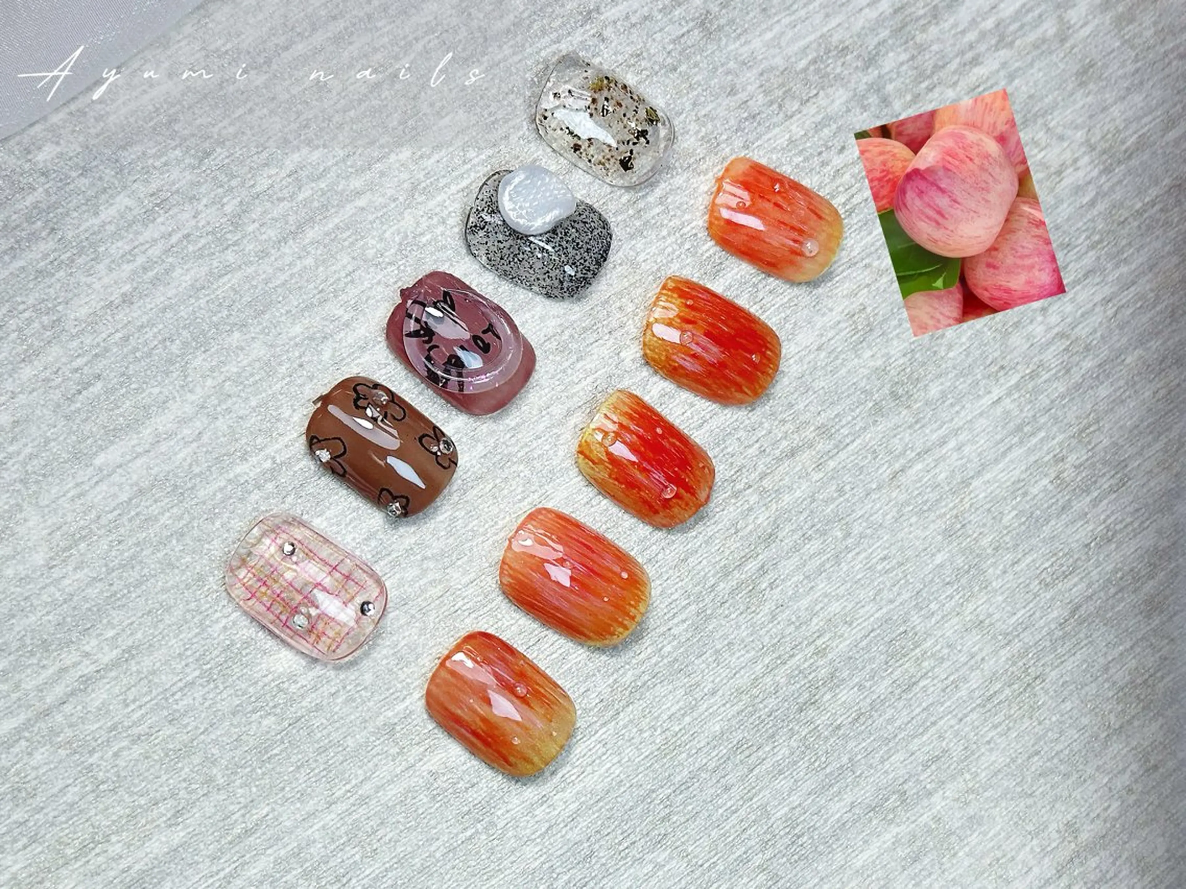 ネイル YUMI ニュアンスnailsのネイルデザイン