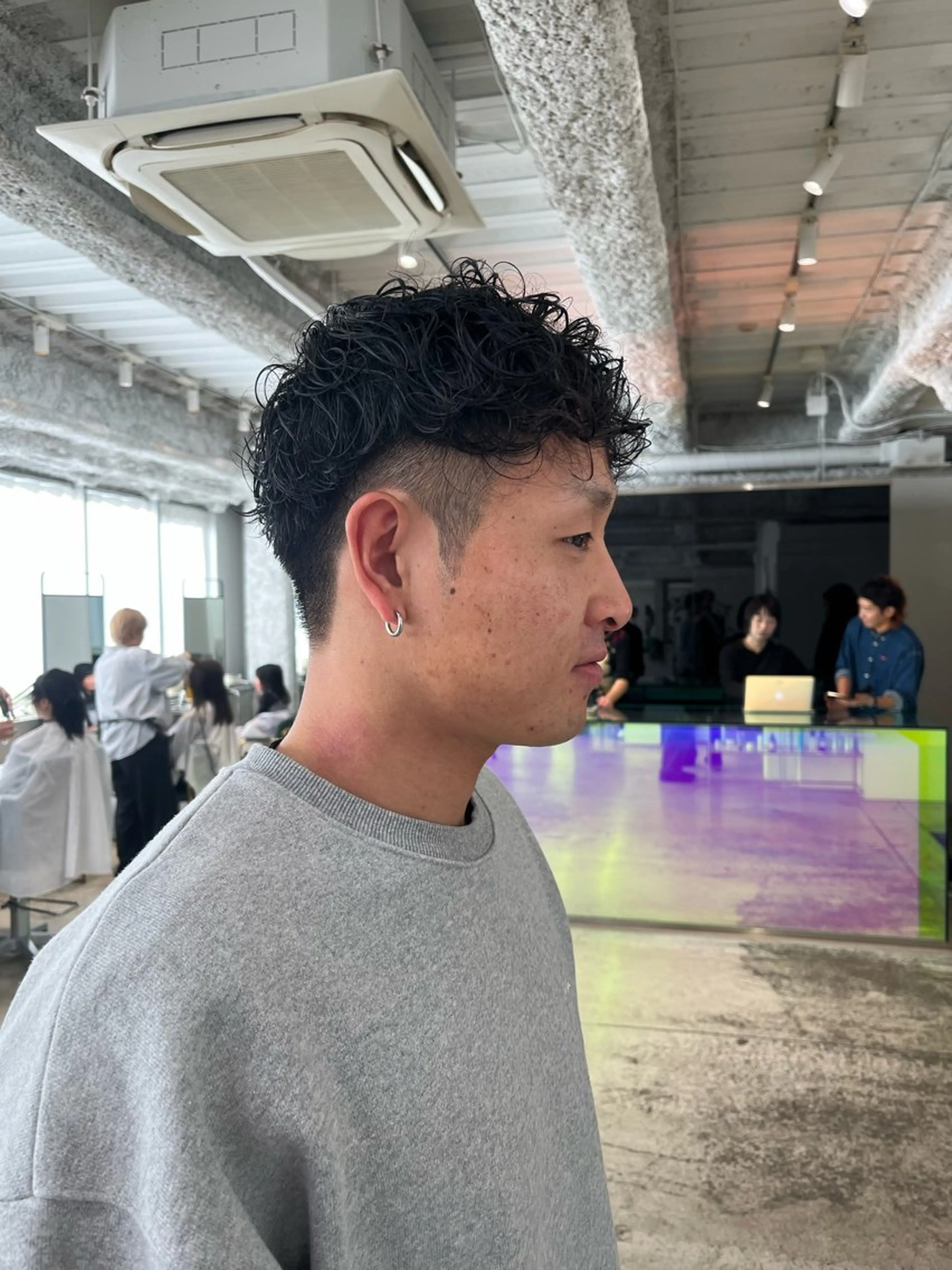 メンズ カット パーマ ANY/メンズ特化/ シバヤ　ユウキのヘアスタイル