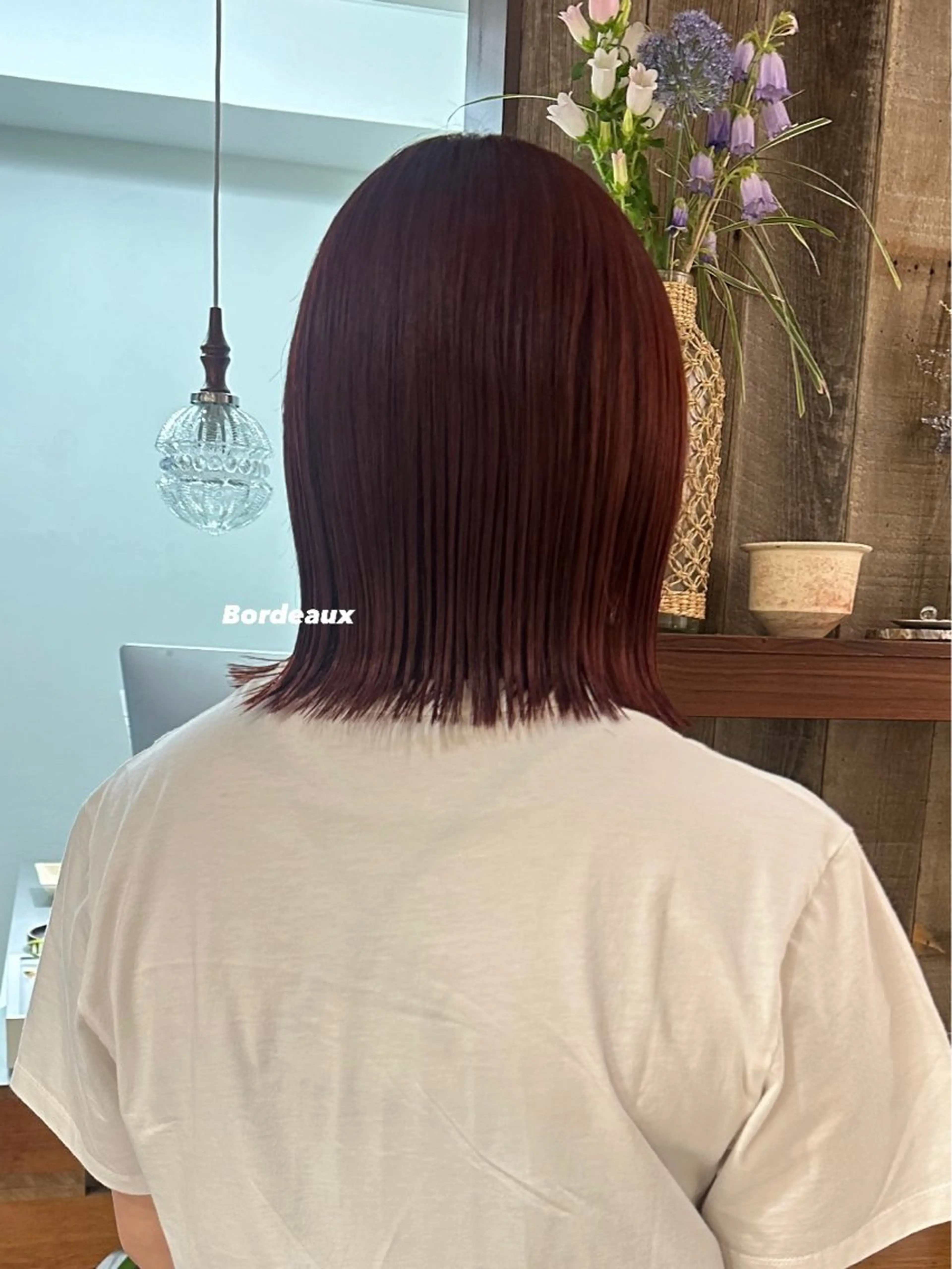 ミディアム カラー ヘアカラー トリートメント 暖色/レイヤーカット 🌙オノユリカのヘアスタイル