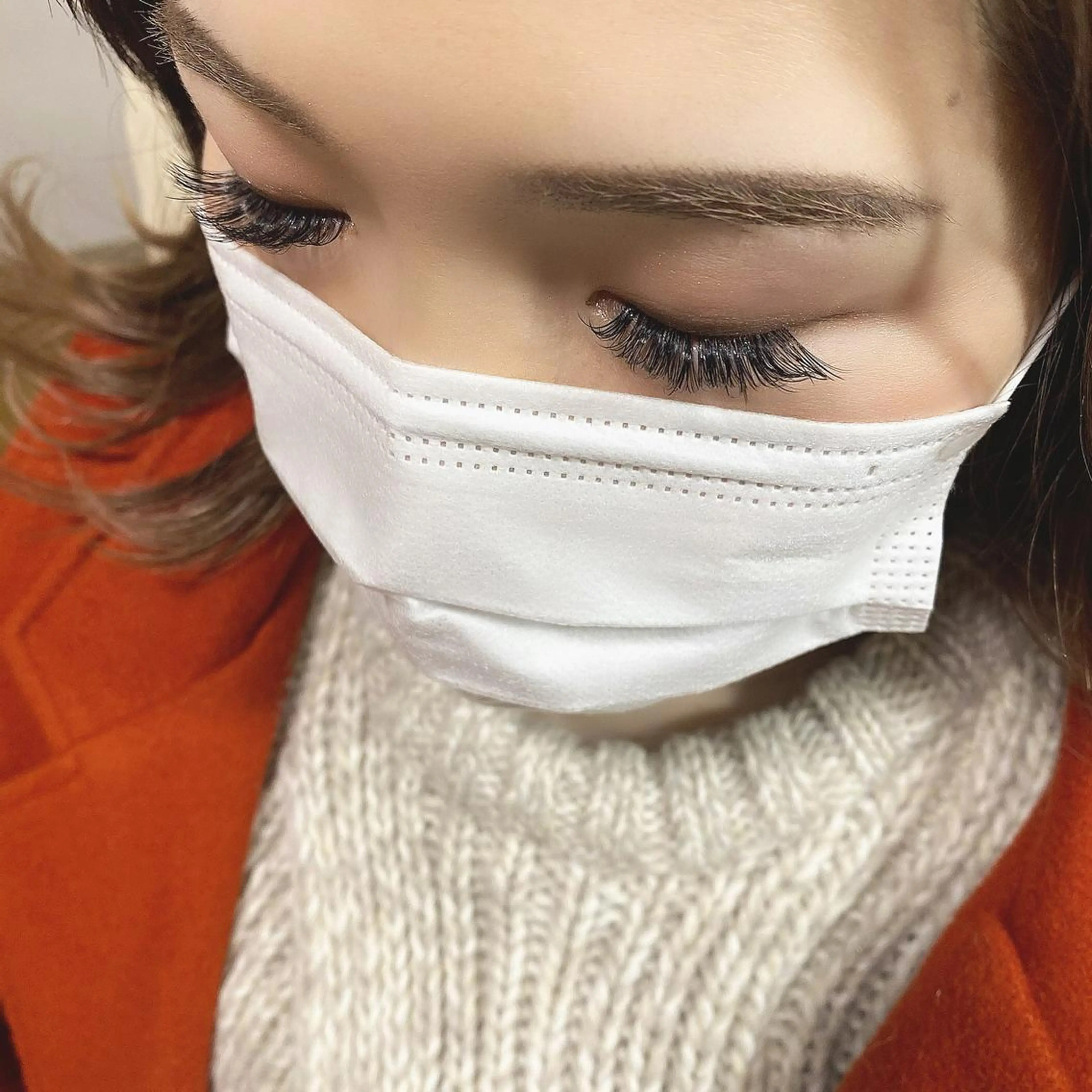 ボリュームラッシュ+フラットラッシュ MIXの写真