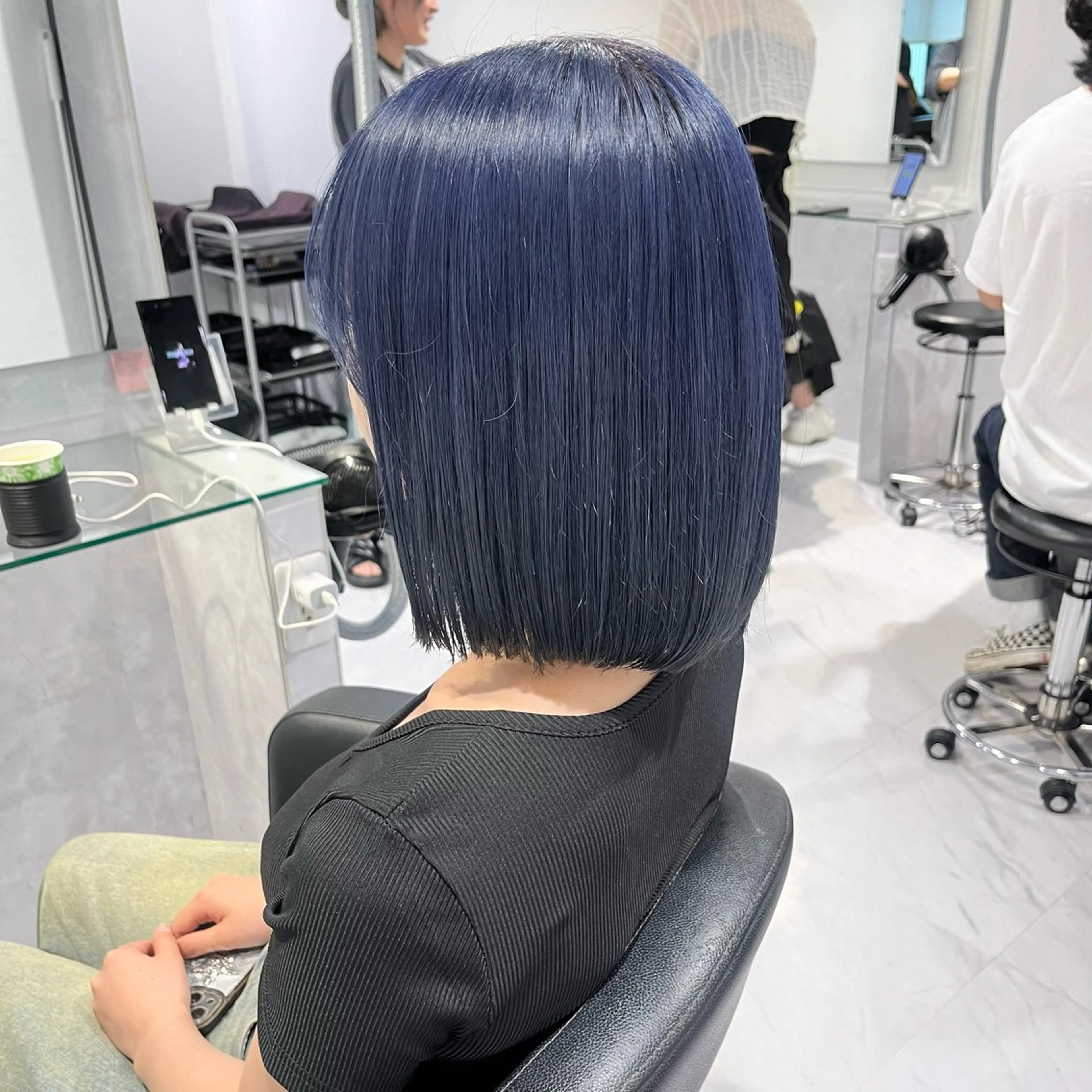 ミディアム カラー 🫧うる艶トレンド 🫧透明感カラーのヘアスタイル