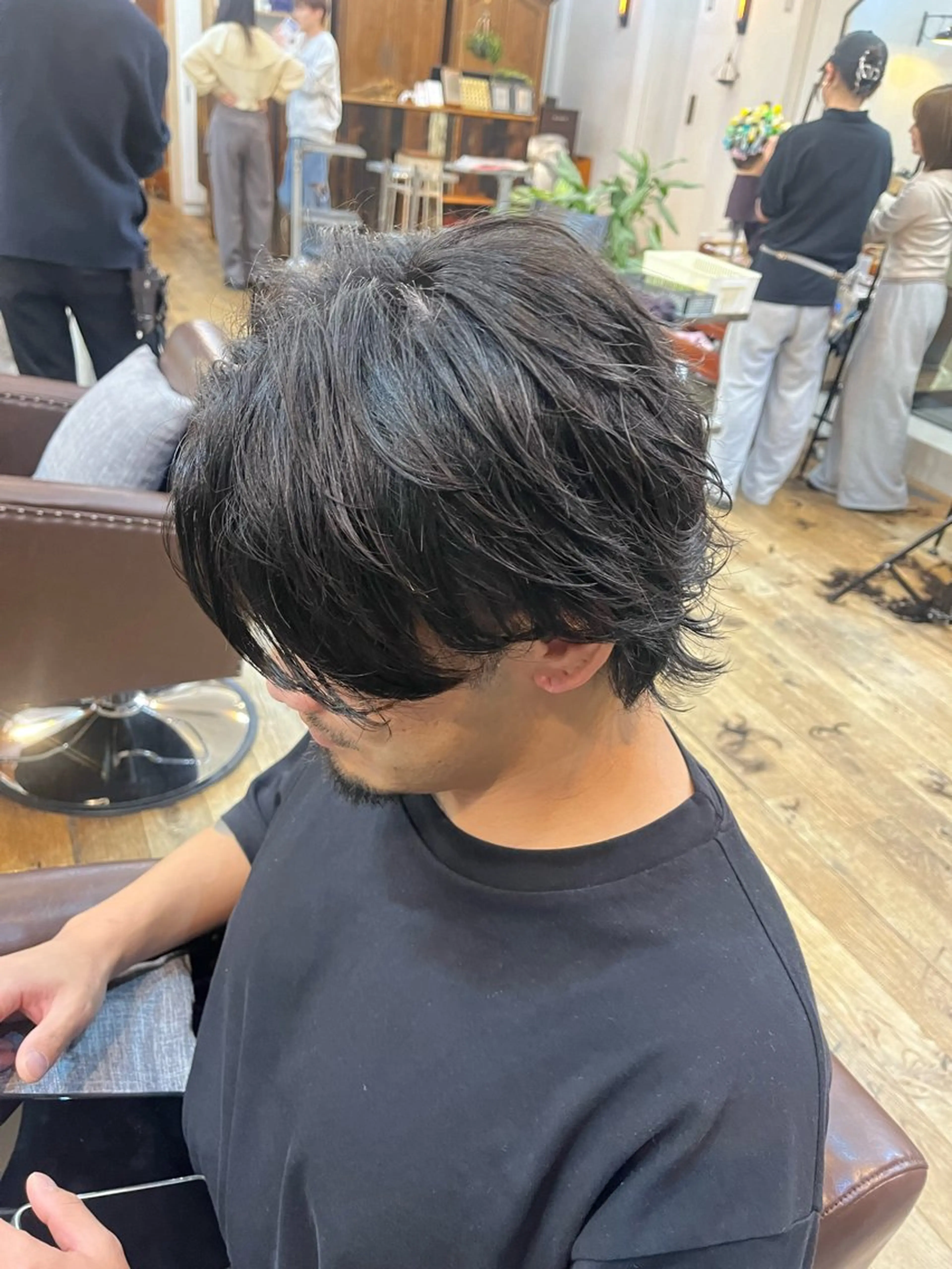 パーマ カット パーマ 東 茉央/メンズ パーマ🧸銀座のヘアスタイル