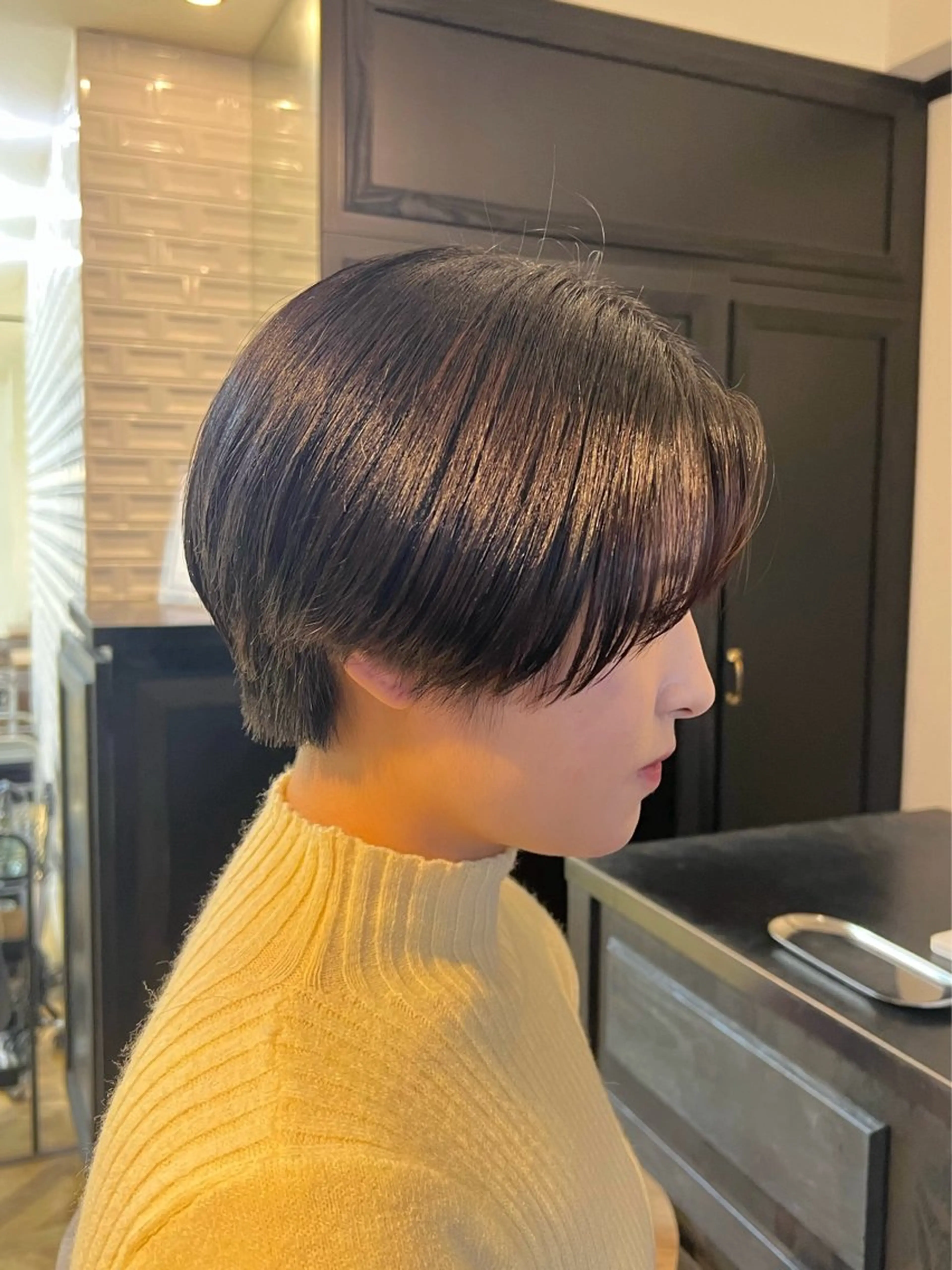 ショート ショートヘア 小顔カット VISEO ／ Suzuのヘアスタイル