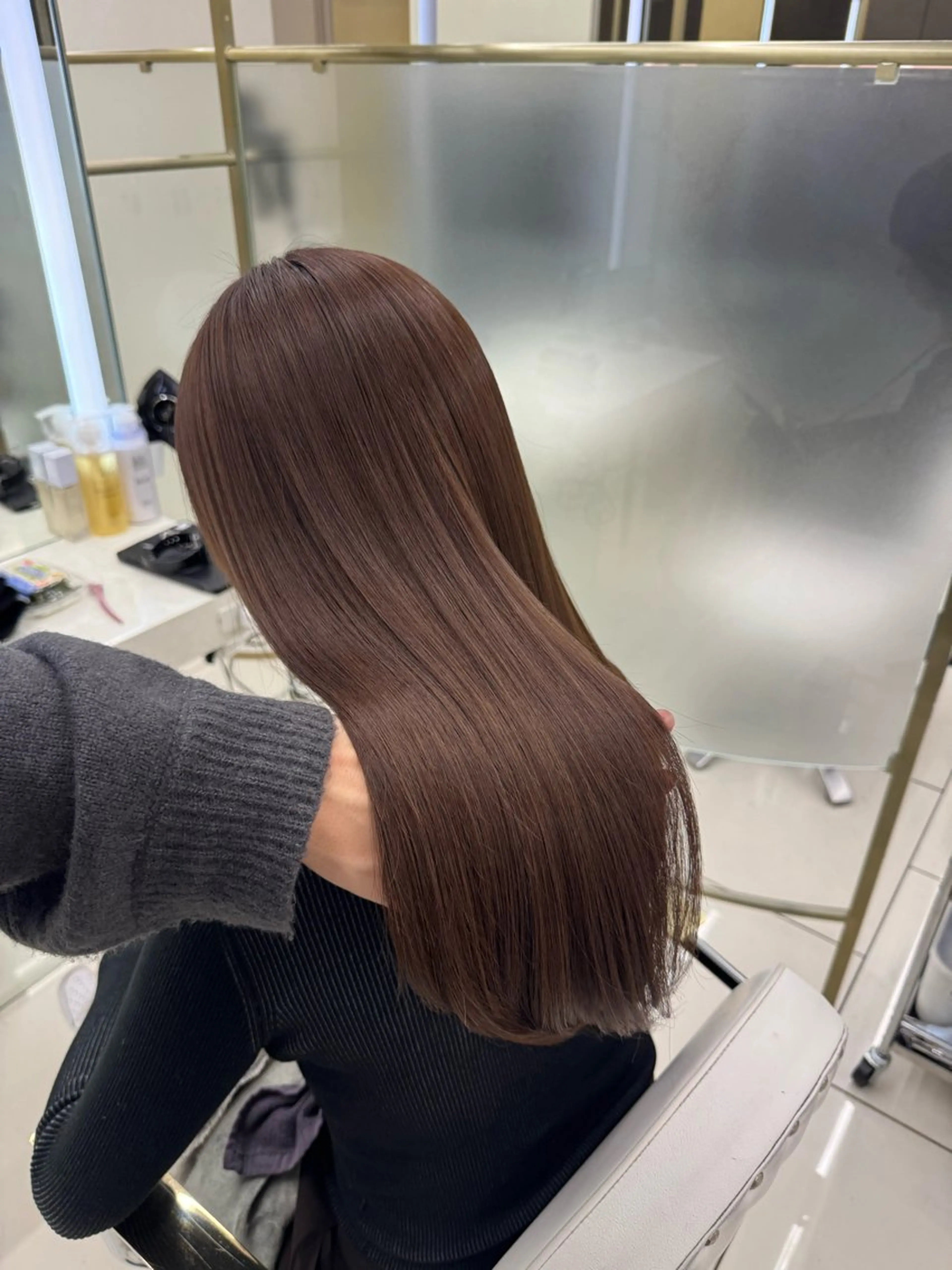 ロング カラー ヘアカラー トリートメント COA GINZA/ 相澤謙心のヘアスタイル