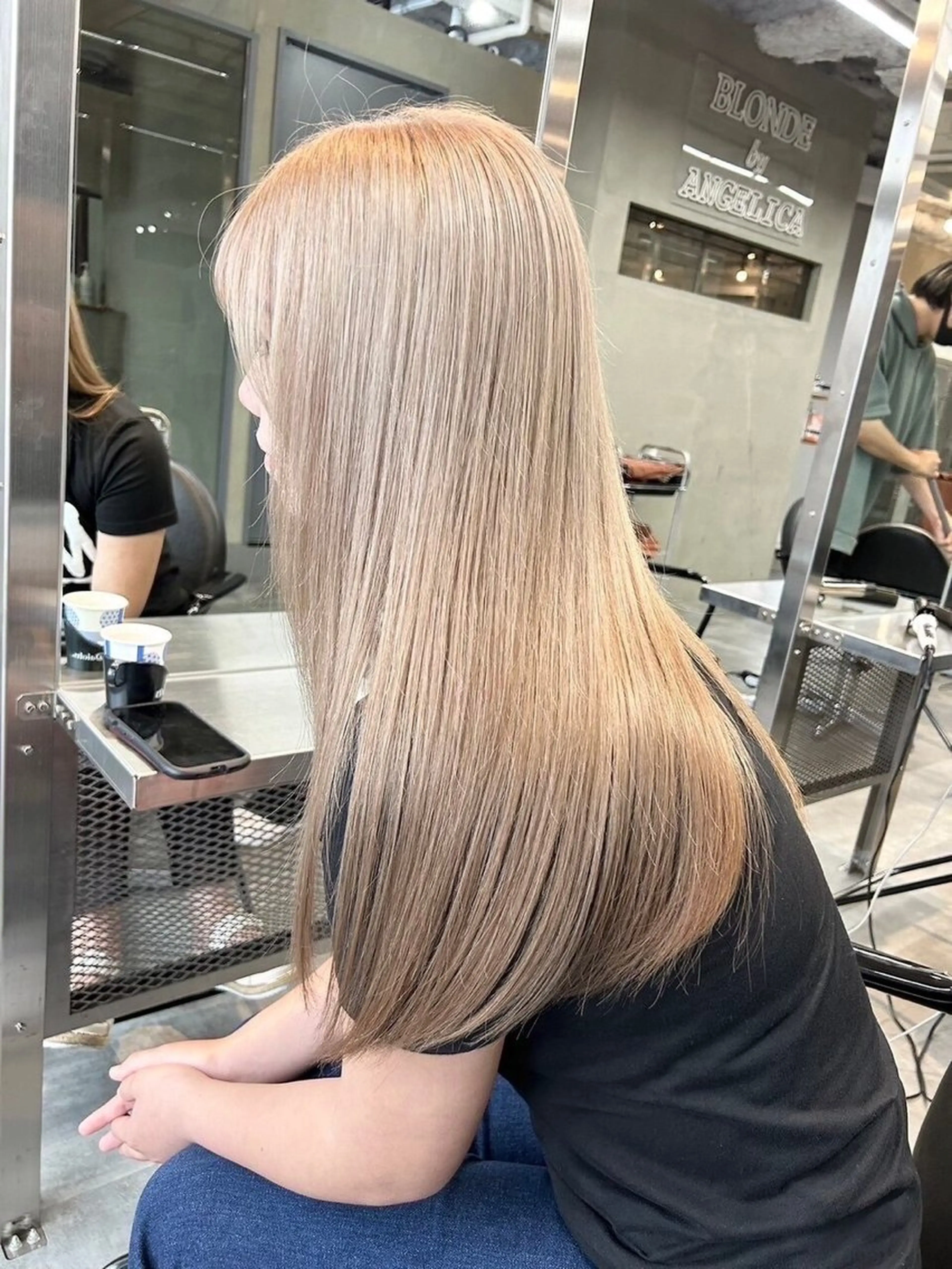 ダメージ94%軽減☆ダブルカラー+髪質再生BYKARTEfullトリートメント¥22000の写真