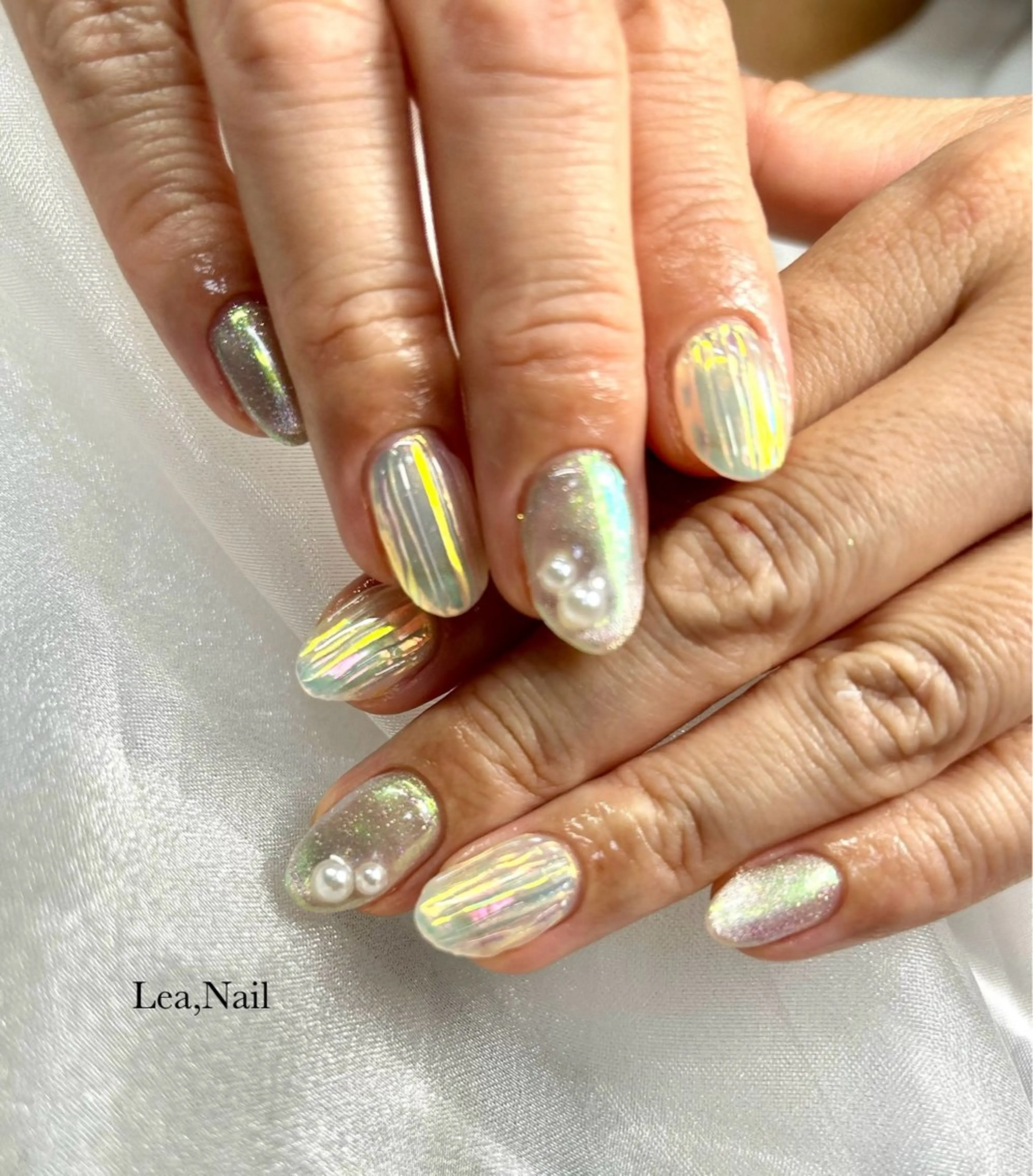 ネイル ハンドネイル Lea,Nail所属・松橋 愛のネイルデザイン