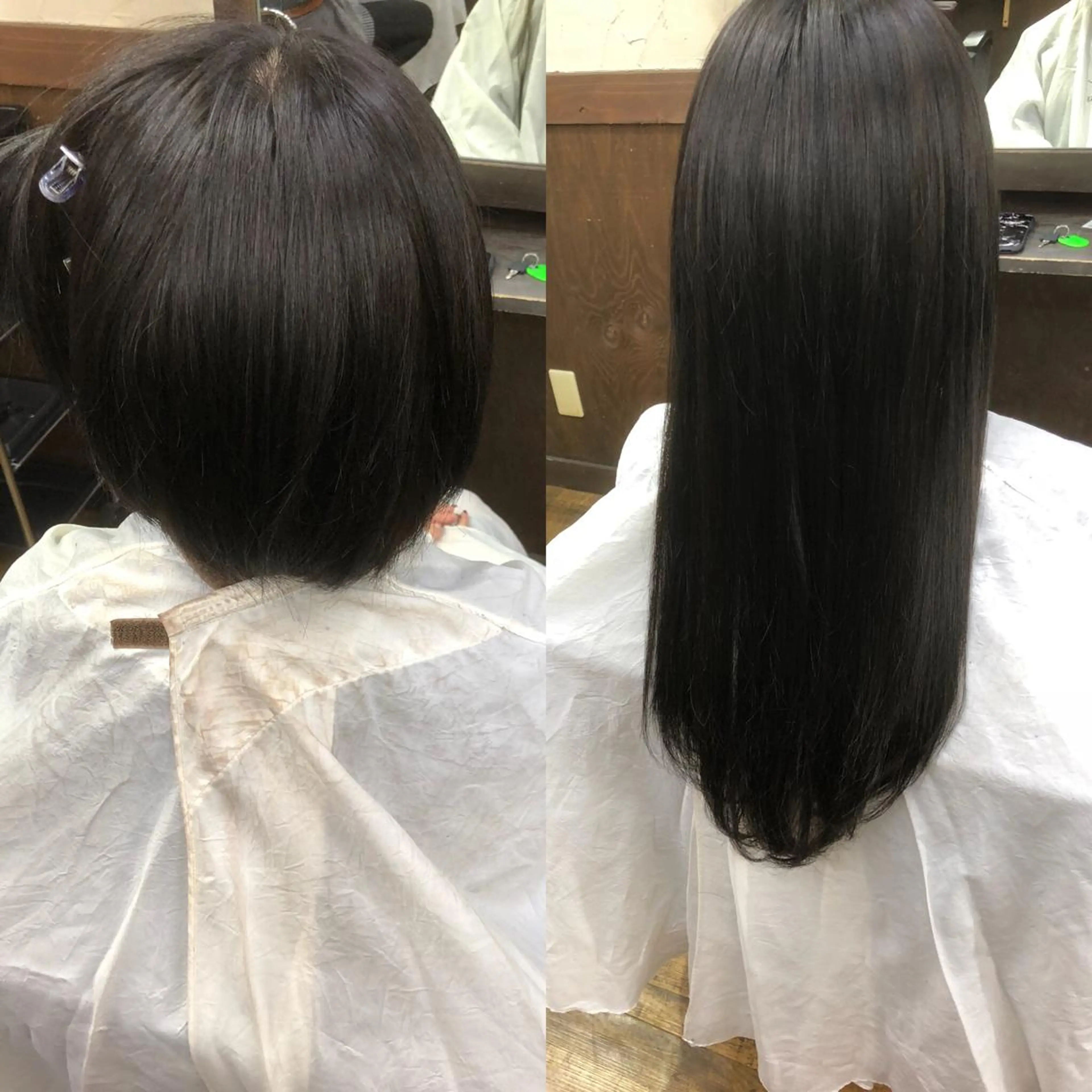 ショート シールエクステ ボブ エクステ エクステ FERNA池袋所属・マンツーマン施術✂︎ 金田尚久🎨のヘアスタイル