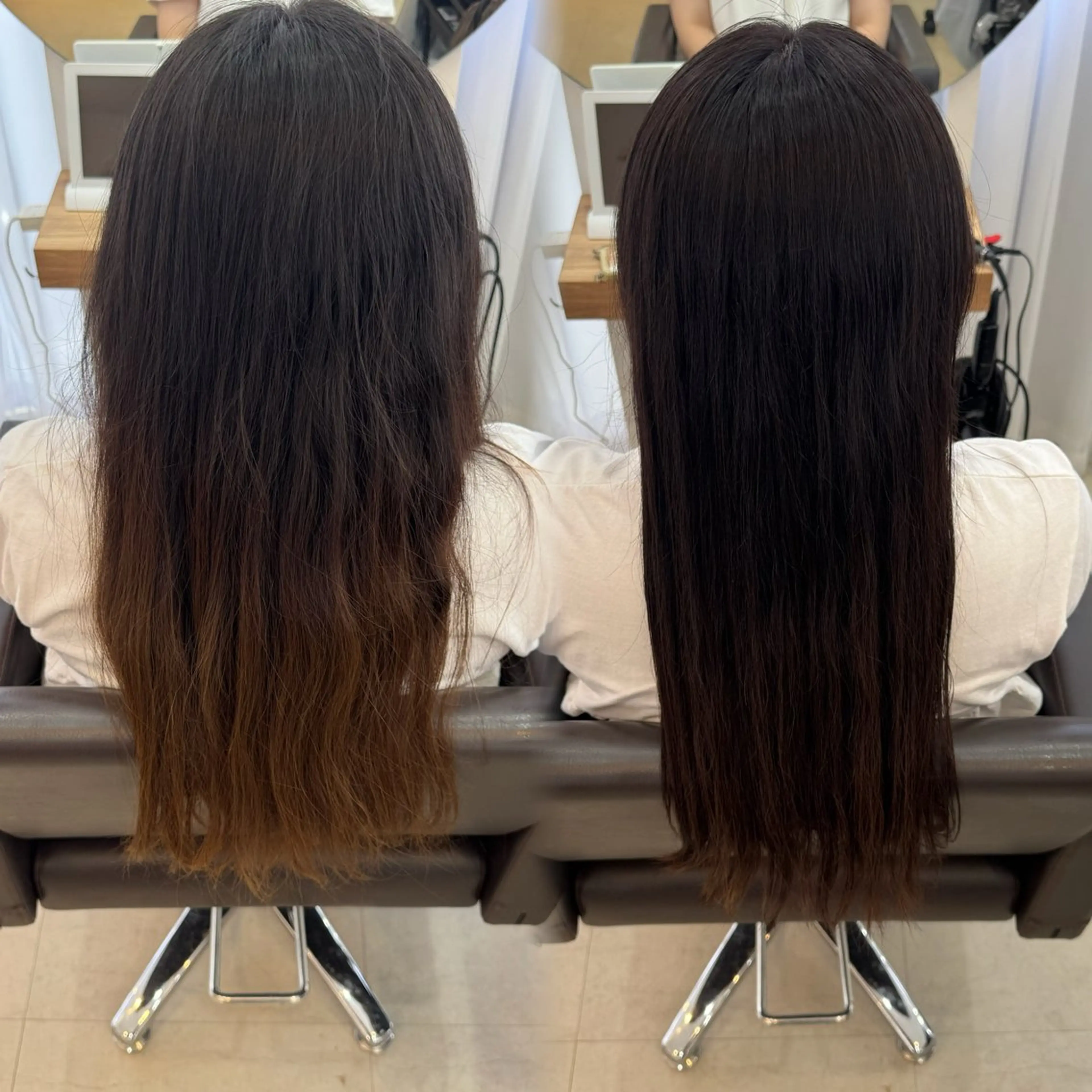 ロング ヘアカラー Agu hair 粉河のヘアスタイル