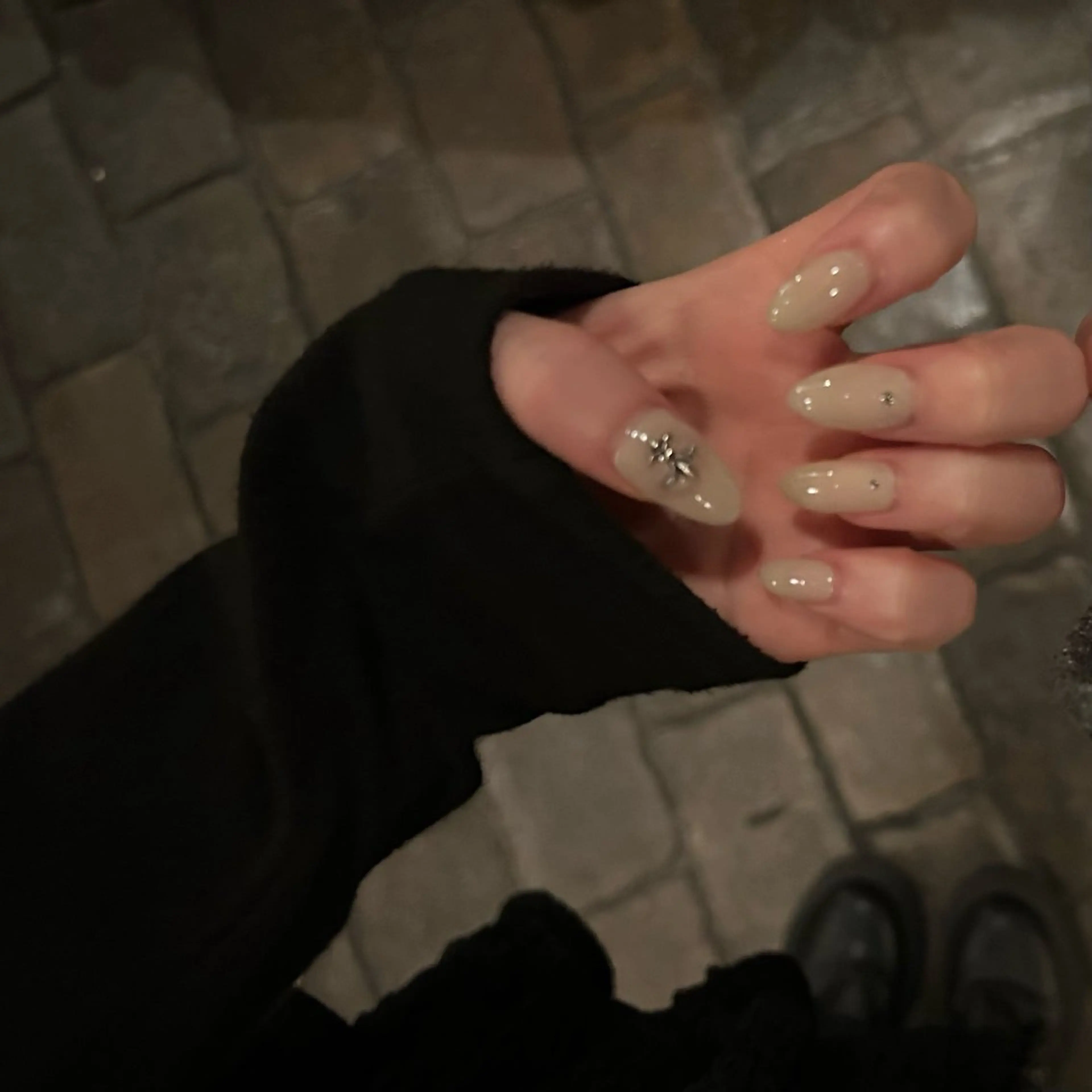 ネイル アートネイル ハンドネイル 🖤Kitty川越店 Jr.さゆり🖤のネイルデザイン