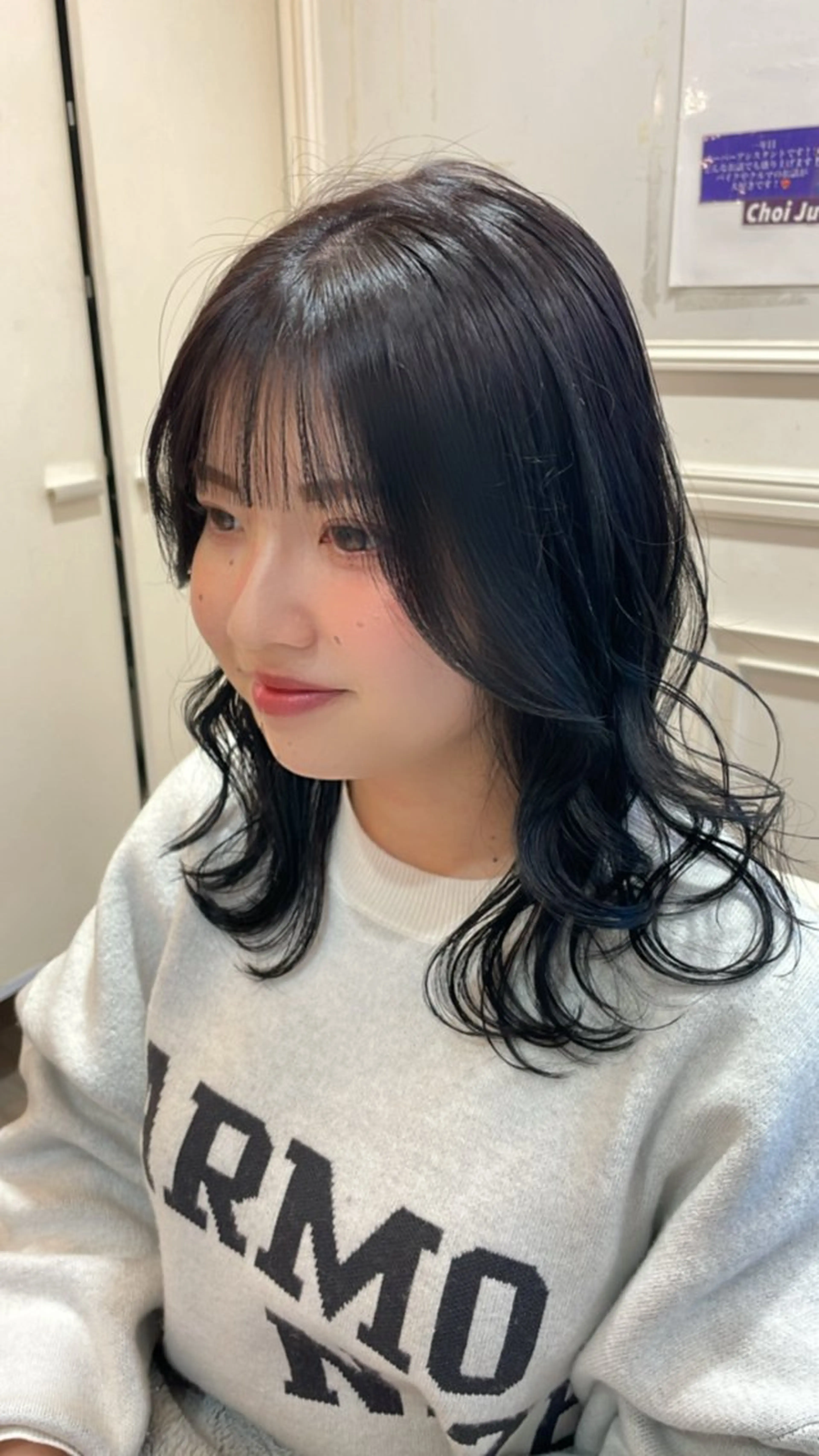 セミロング カット ヘアカラー トリートメント ✨トレンド特化美容師 WILL上村　拳吾のヘアスタイル