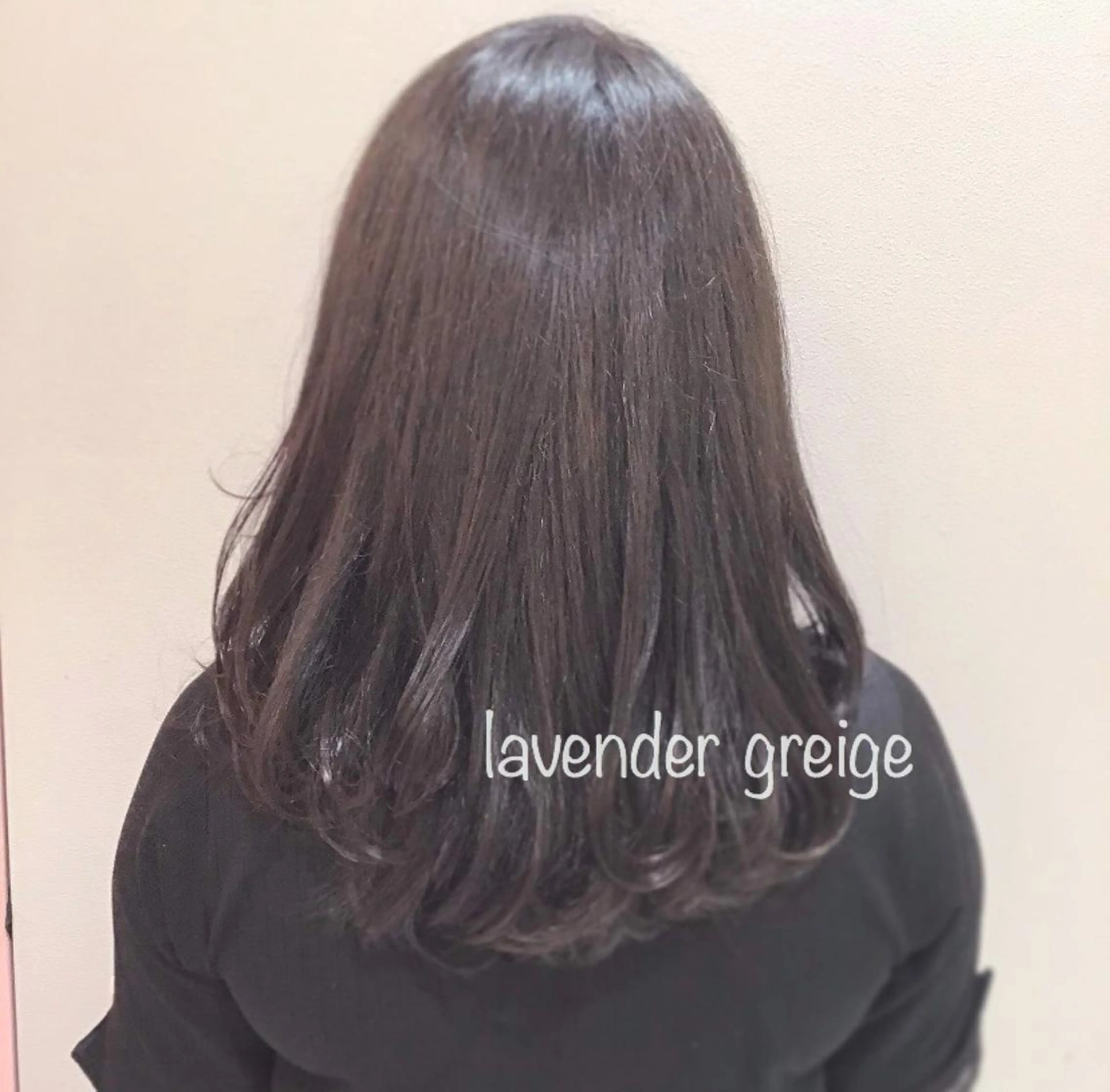 セミロング カラー パーマ RIYA❤︎ Aujuaソムリエのヘアスタイル