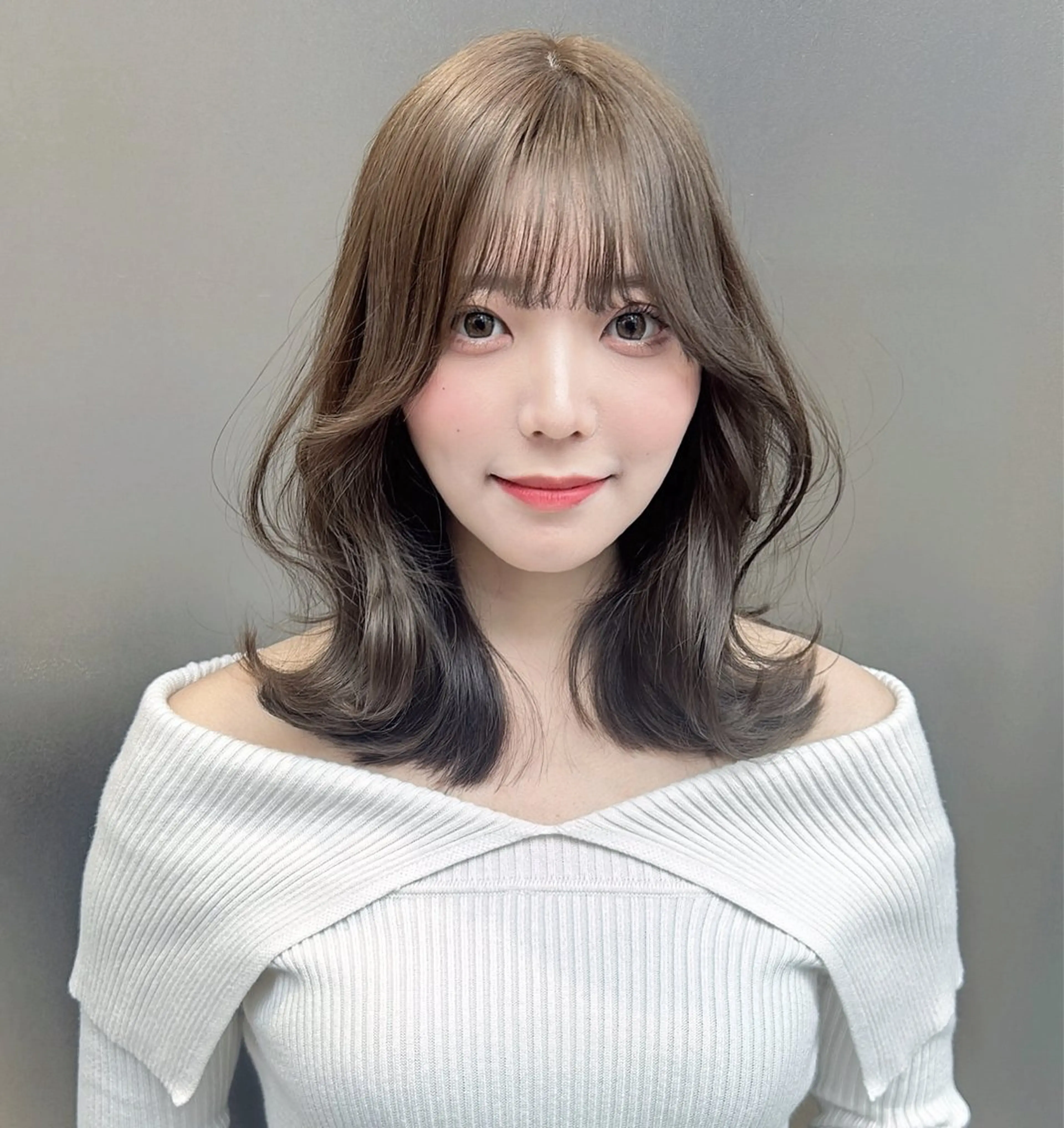 ミディアム カット ヘアカラー トリートメント ヘアセット weg 難波所属・メンズカット✨ メンズパーマ聖陽のヘアスタイル