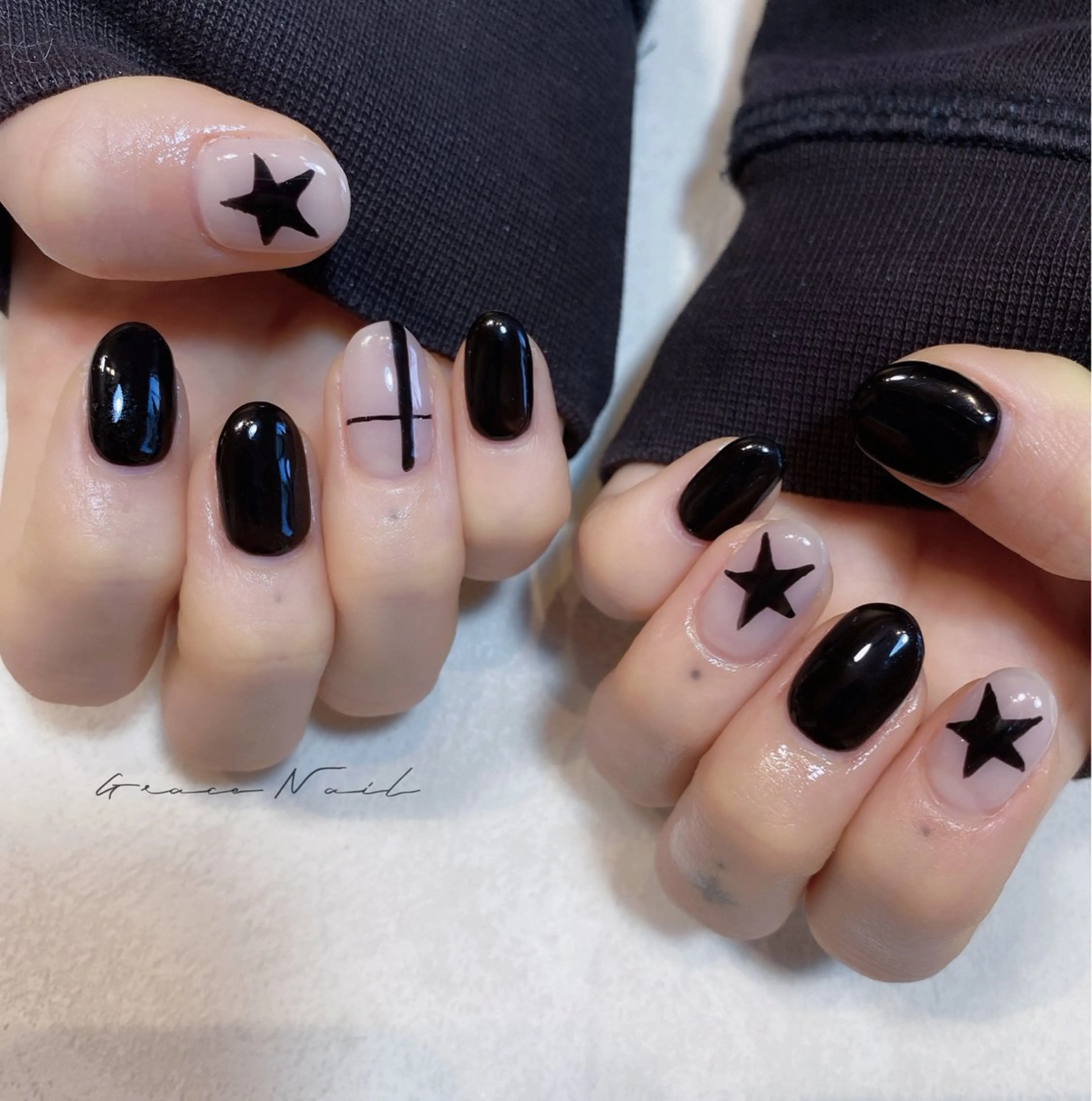 ネイル ハンドネイル ☆*｡Grace Nail｡*☆のネイルデザイン
