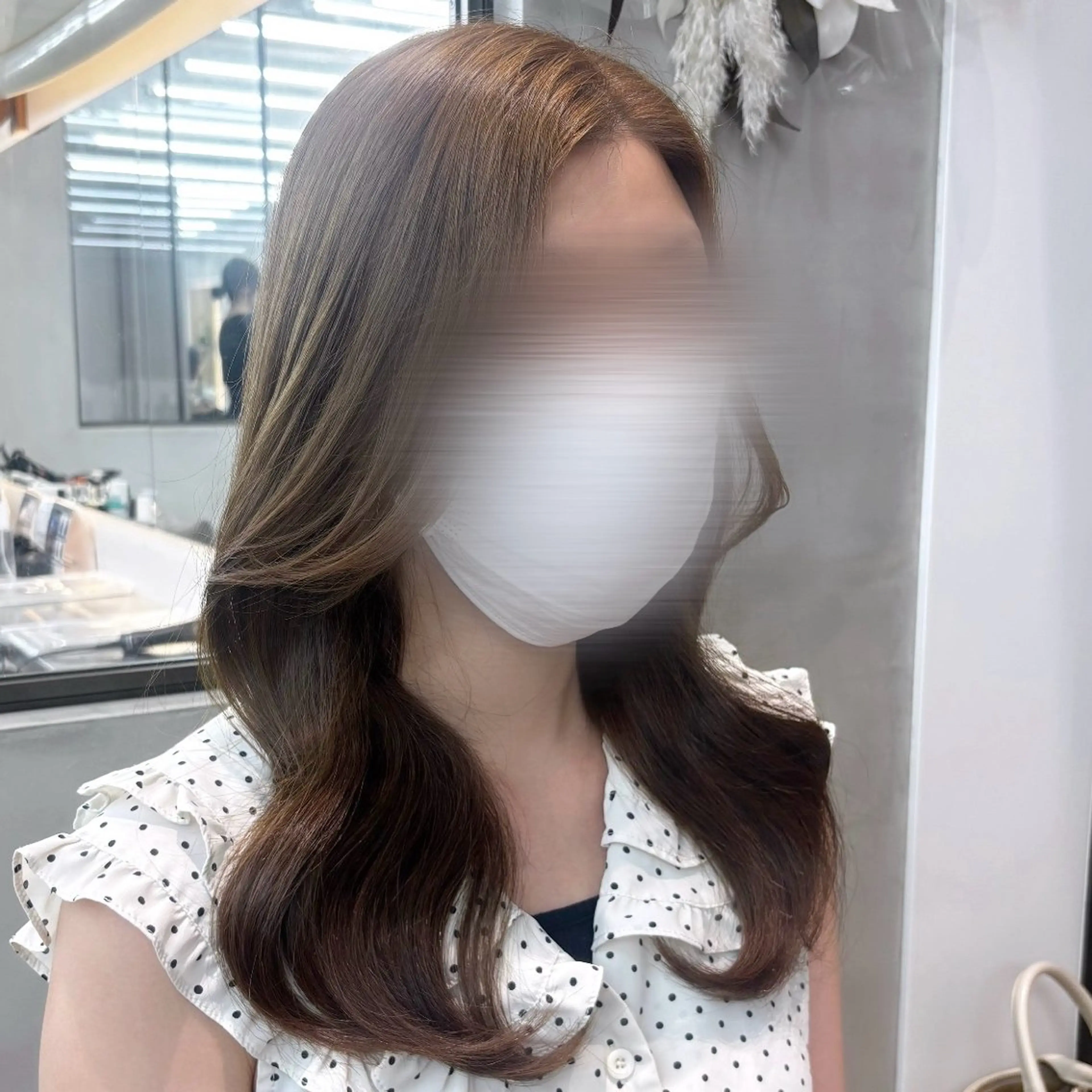 セミロング 🎀縮毛矯正🎀 ツヤ髪⭐️/RUI♡のヘアスタイル