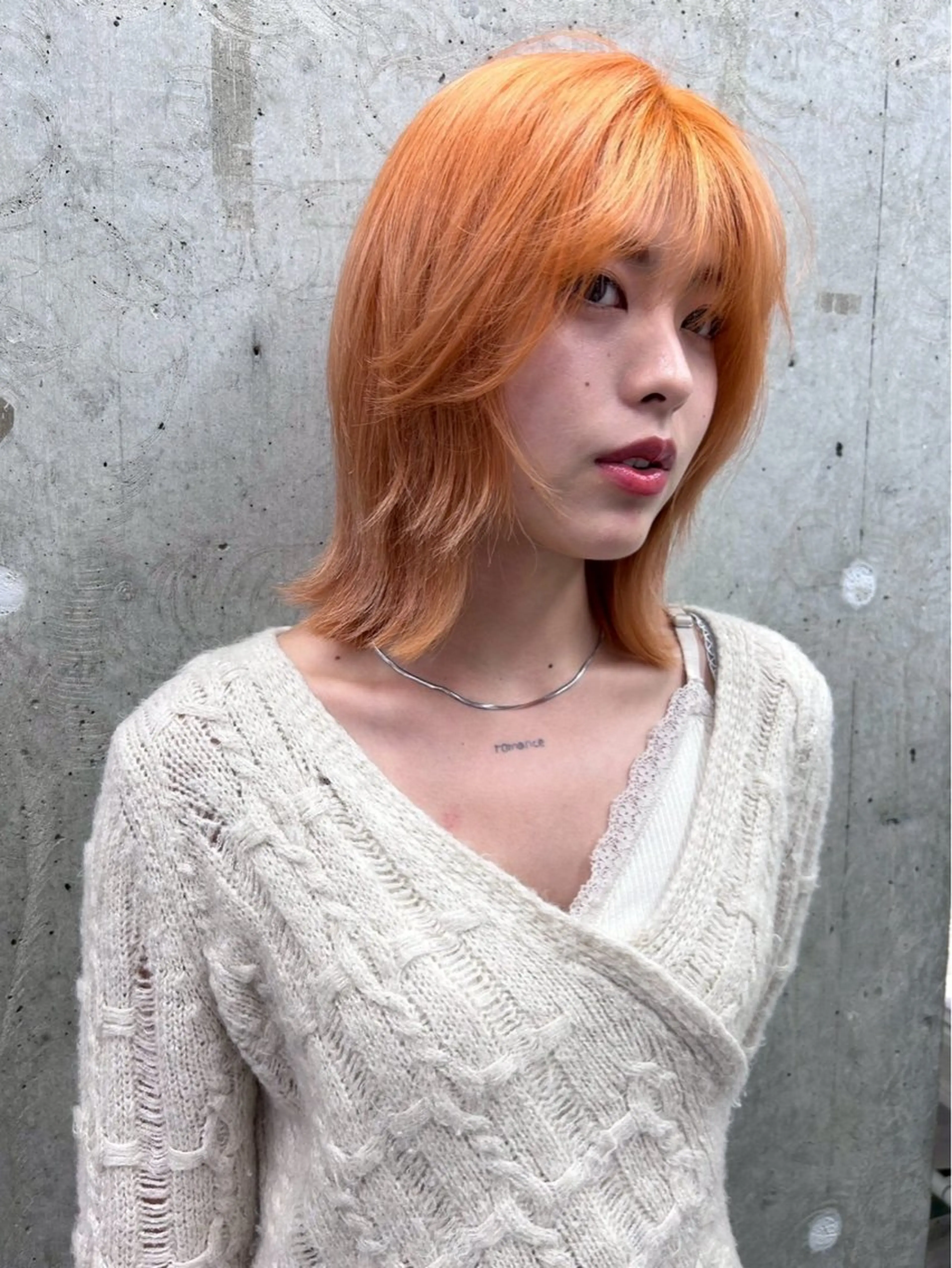 ミディアム カラー Pia Yakuin所属・【Pia】 萌亜のヘアスタイル