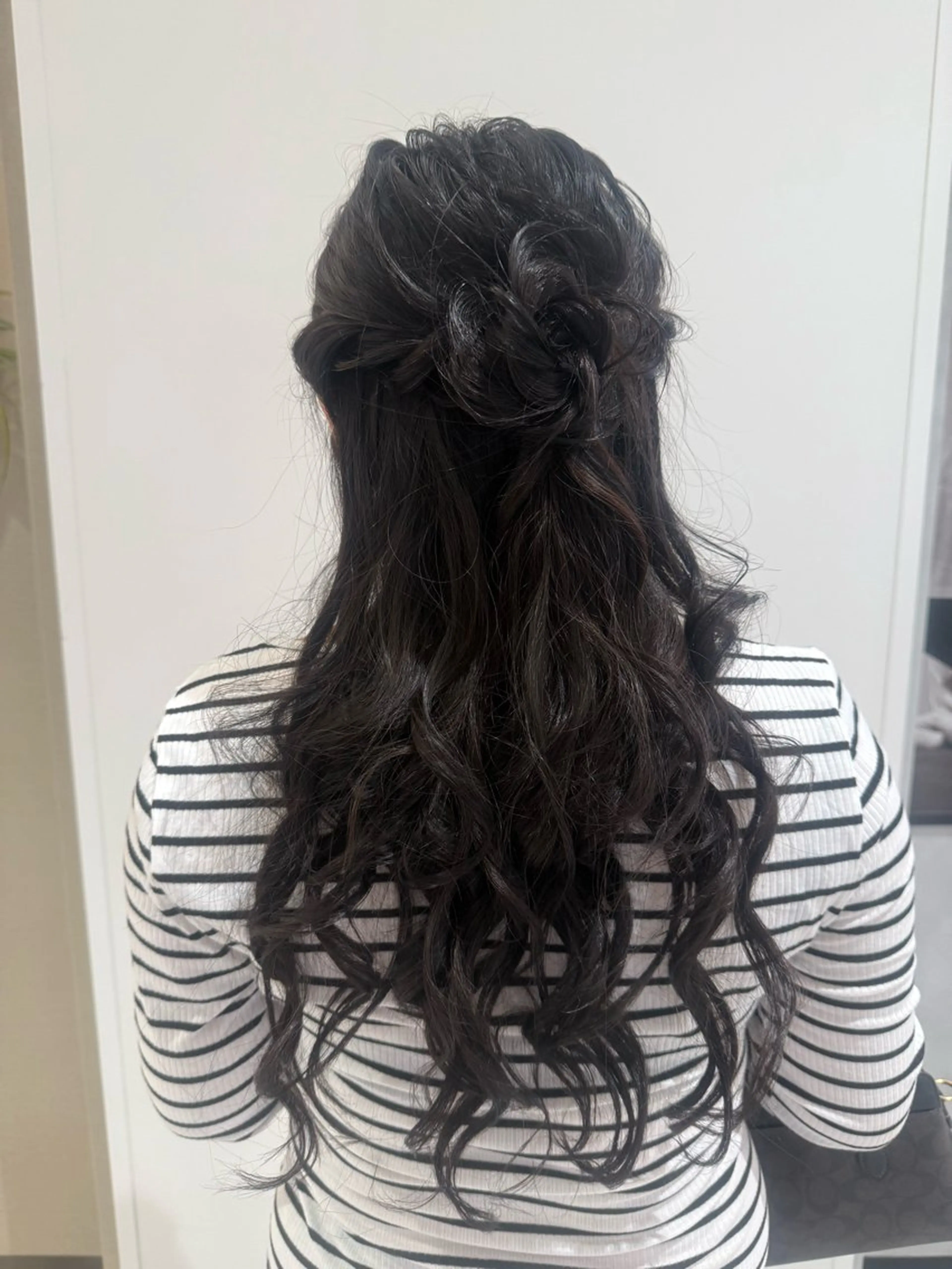 ロング エクステ ヘアセット 🌷ダブルカラー／ミ ルクティー🌷きょかのヘアスタイル