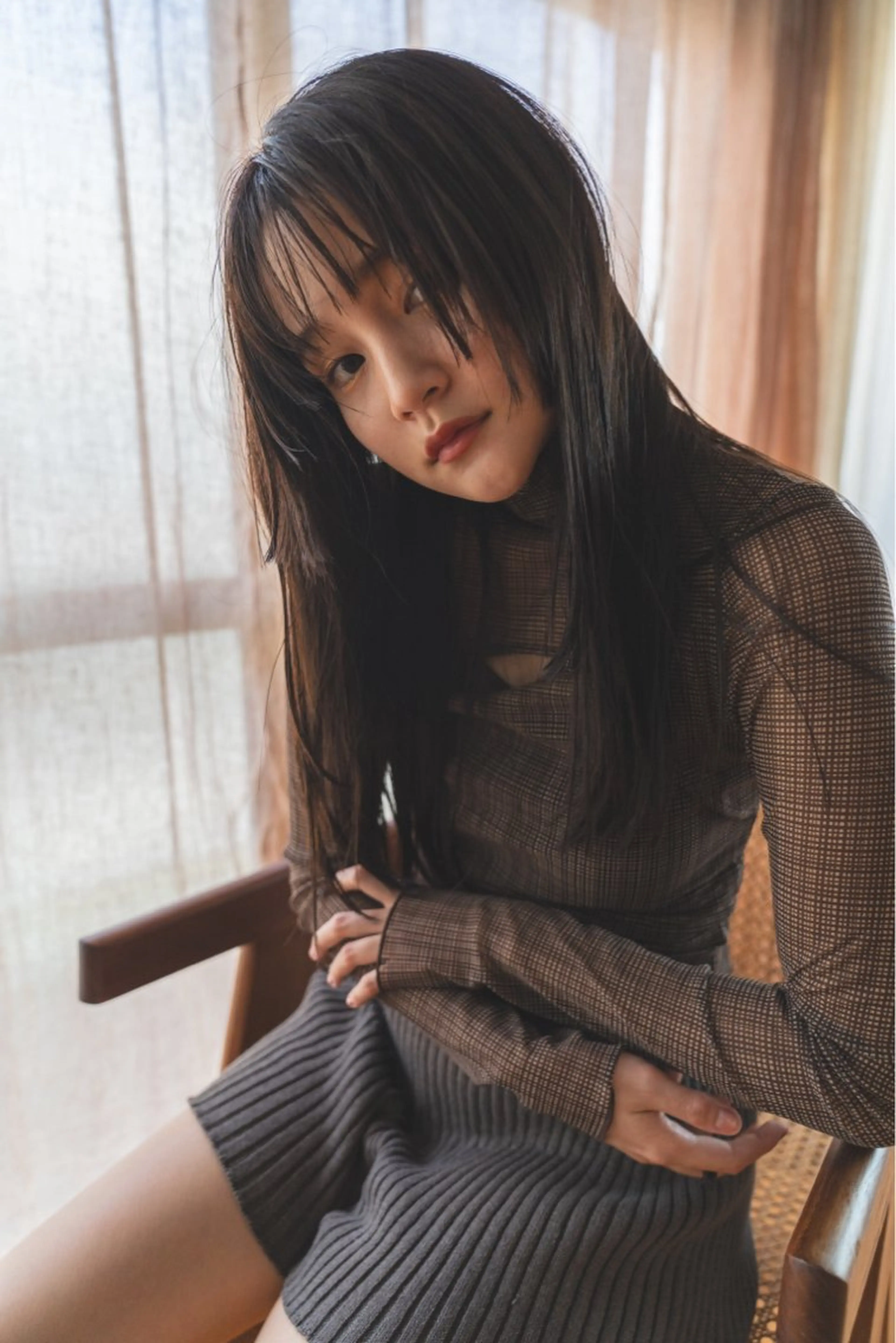 ロング カラー ヘアカラー トリートメント レディースカット🎀 NANAHAのヘアスタイル