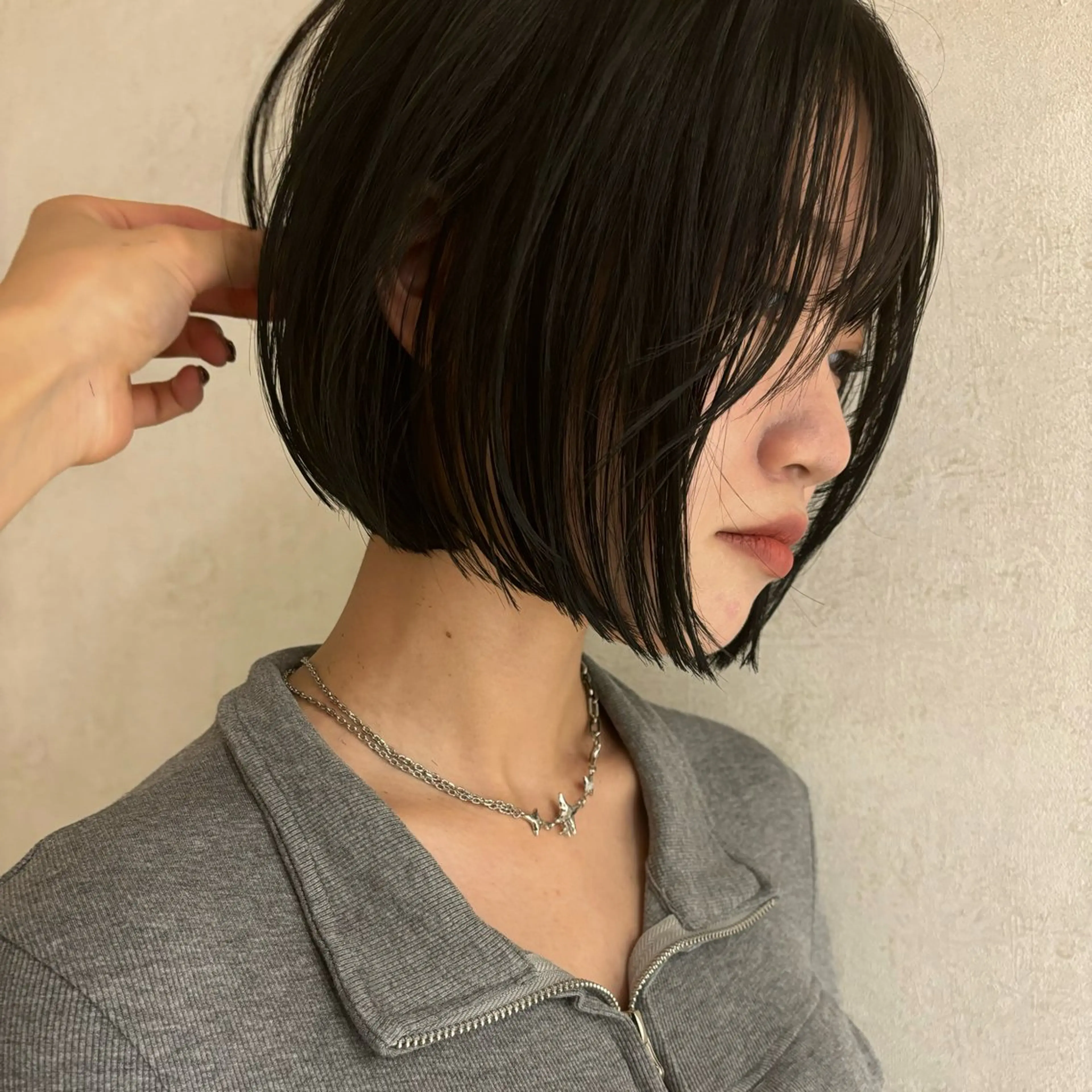 ショート ヘアカラー トリートメント izumi/ ボブ/パーマのヘアスタイル
