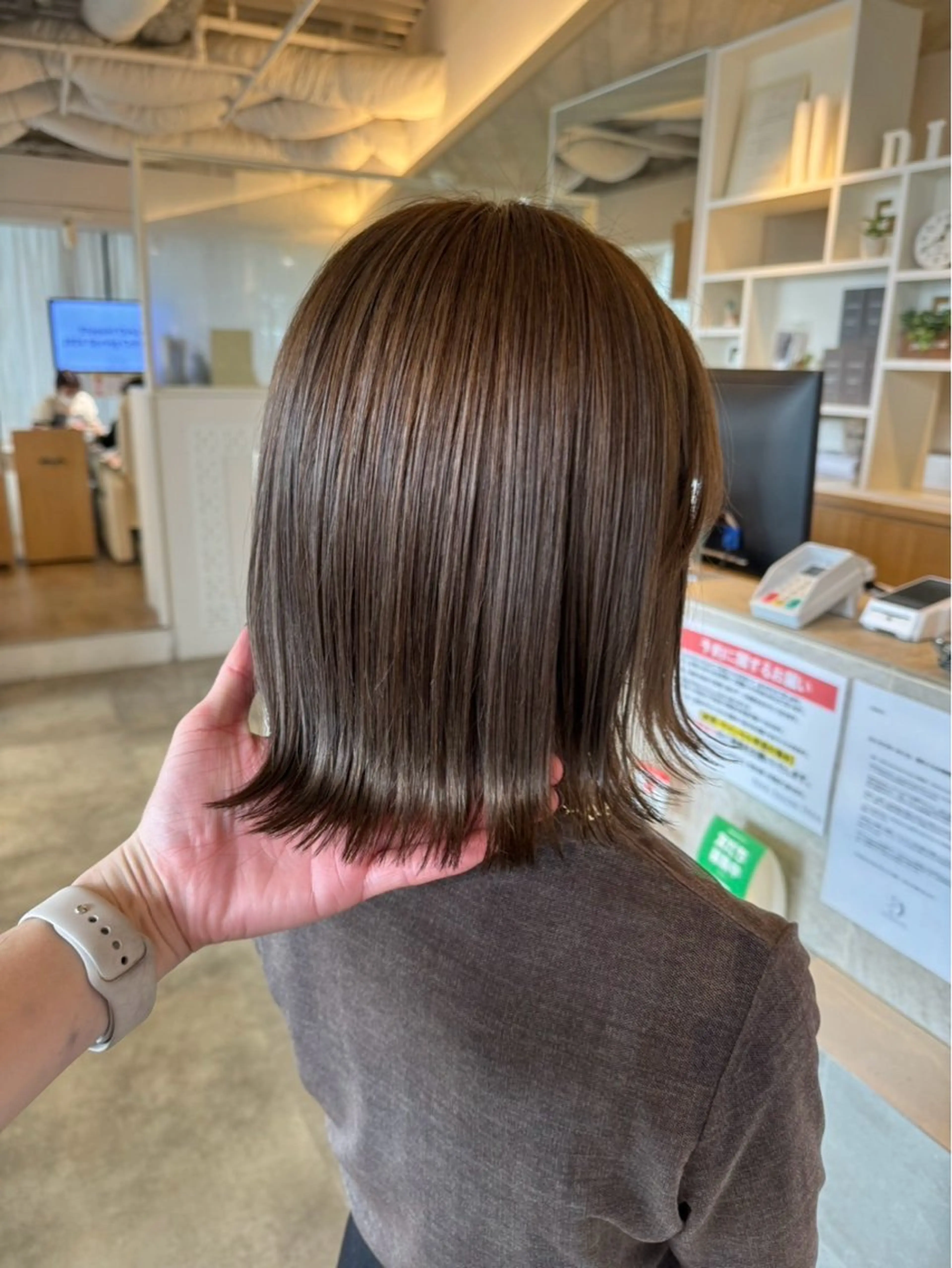 ✨️ブリーチなしワンカラー✨️ショート・ミディアムの写真