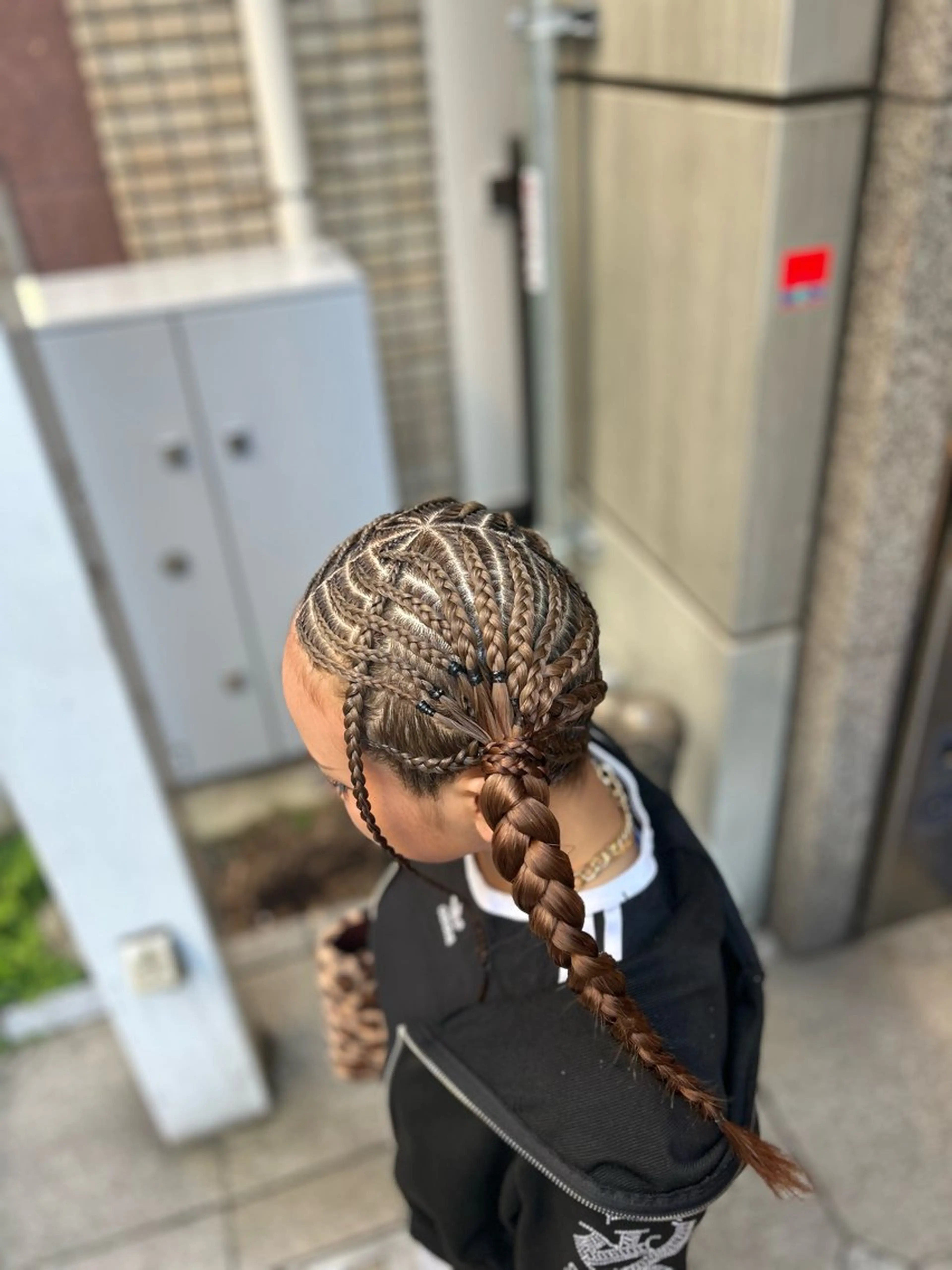 ミディアム ヘアアレンジ ヘアセット ブラックヘア🧜‍♂ 😈itsuki👿のヘアスタイル