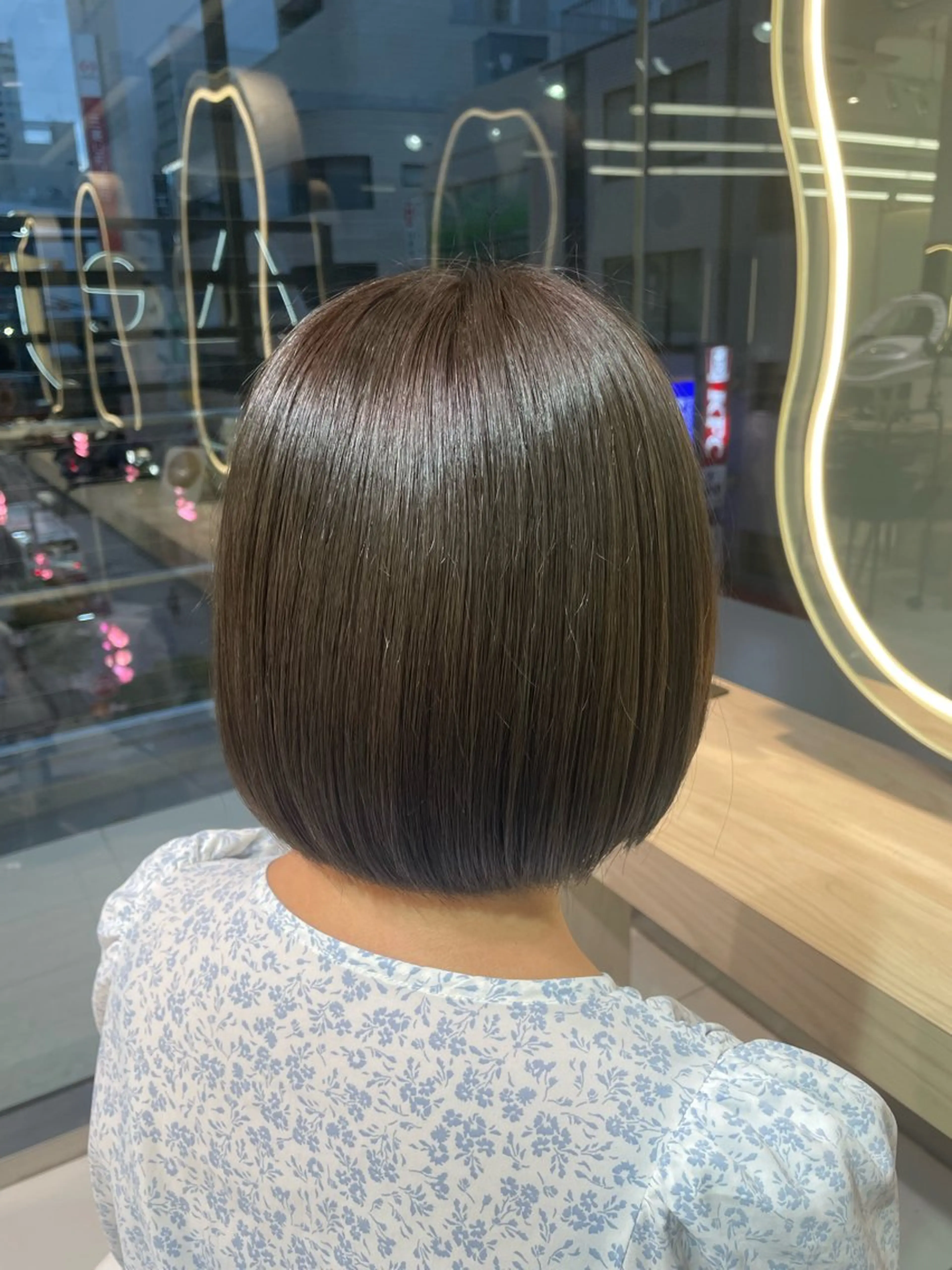 ショート カット ヘアカラー 艶カラー/カット モデル募集中/あやかのヘアスタイル