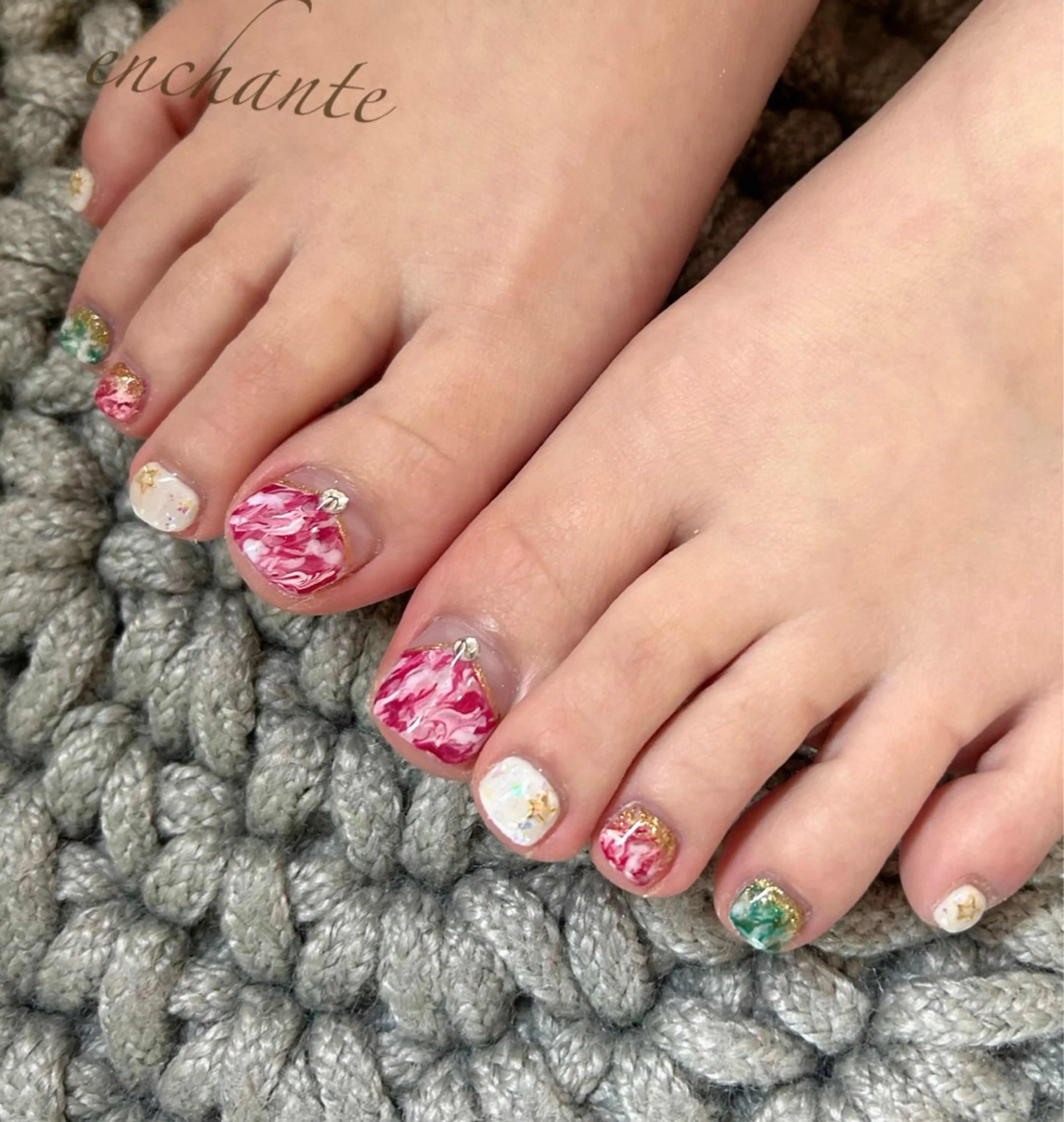 ネイル アンシャンテ所属・enchante 自由が丘のネイルデザイン