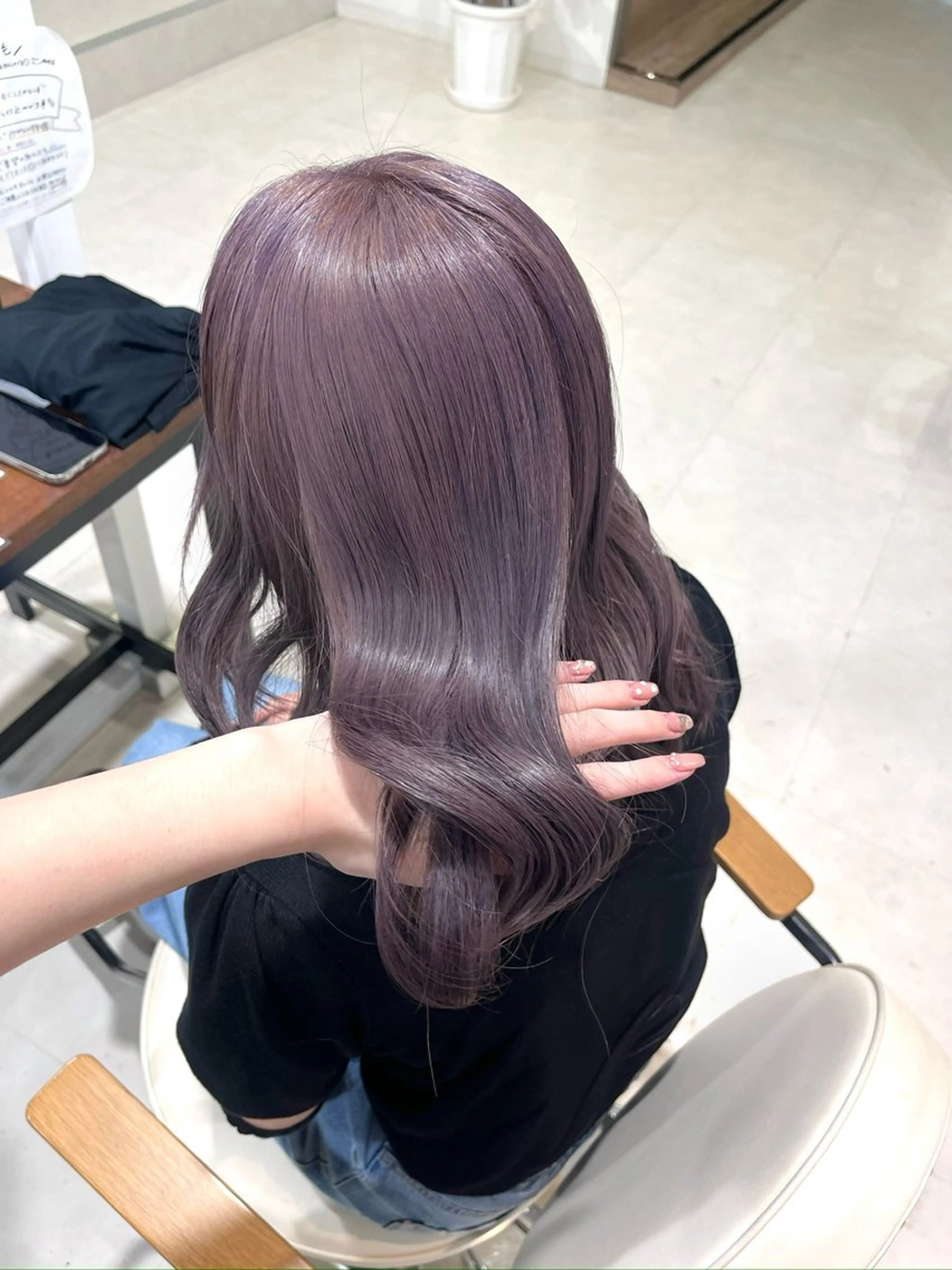 ミディアム ヘアカラー amoretto 天文館店🎀ひなのヘアスタイル