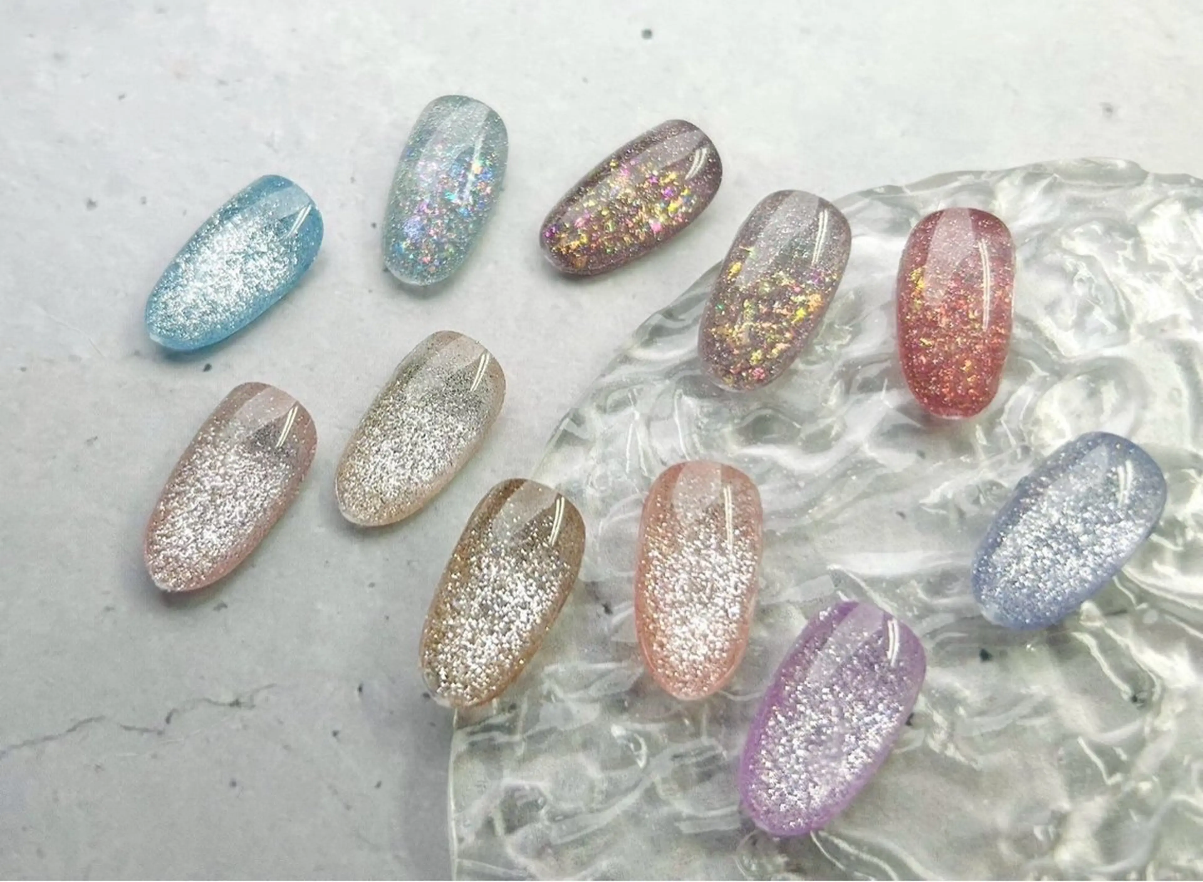 8月限定✨ハンド💅🏻💞ワンカラ ー/ラメグラオフ込みの写真