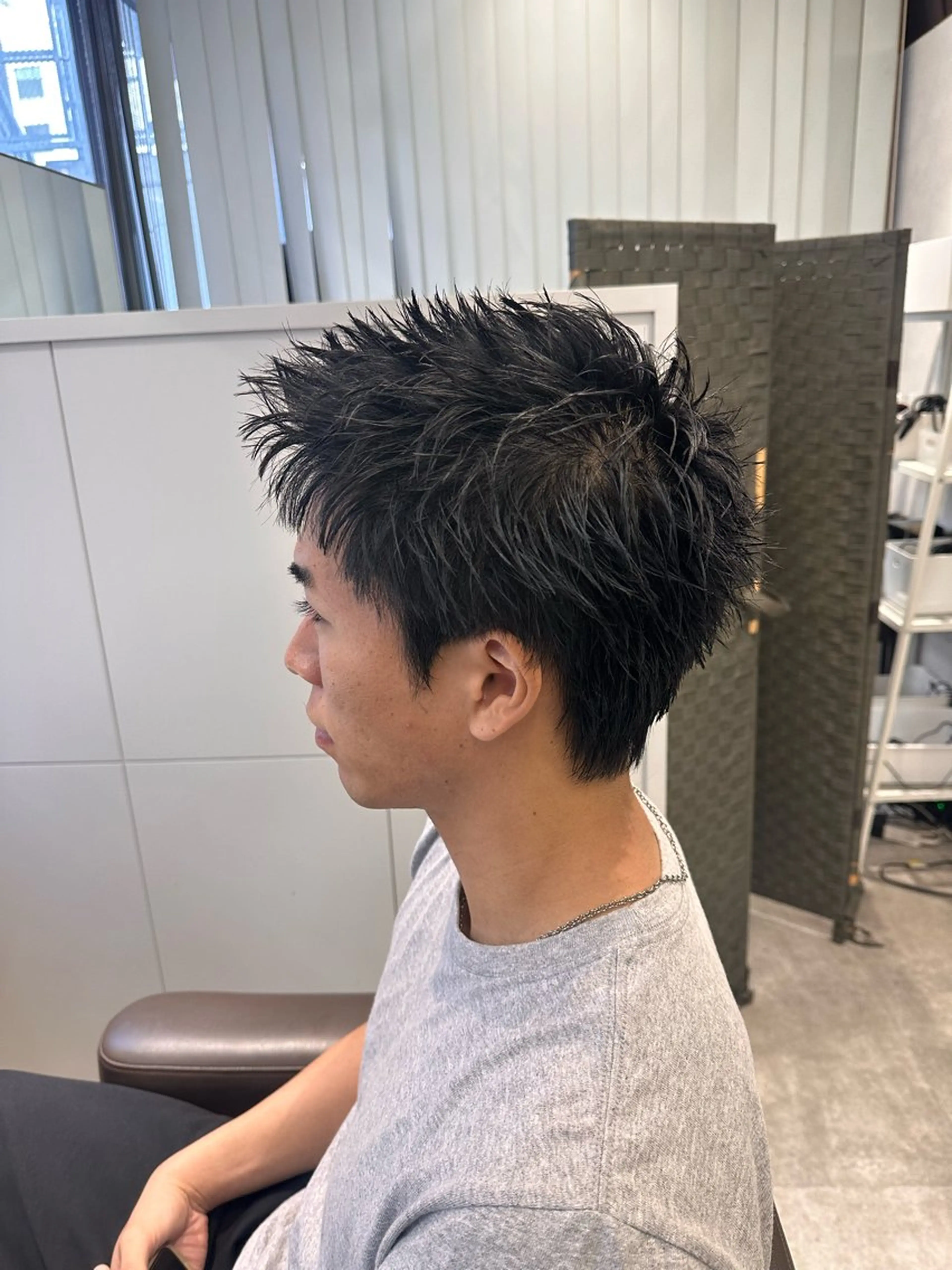 パーマ メンズ 加藤 拓海のヘアスタイル