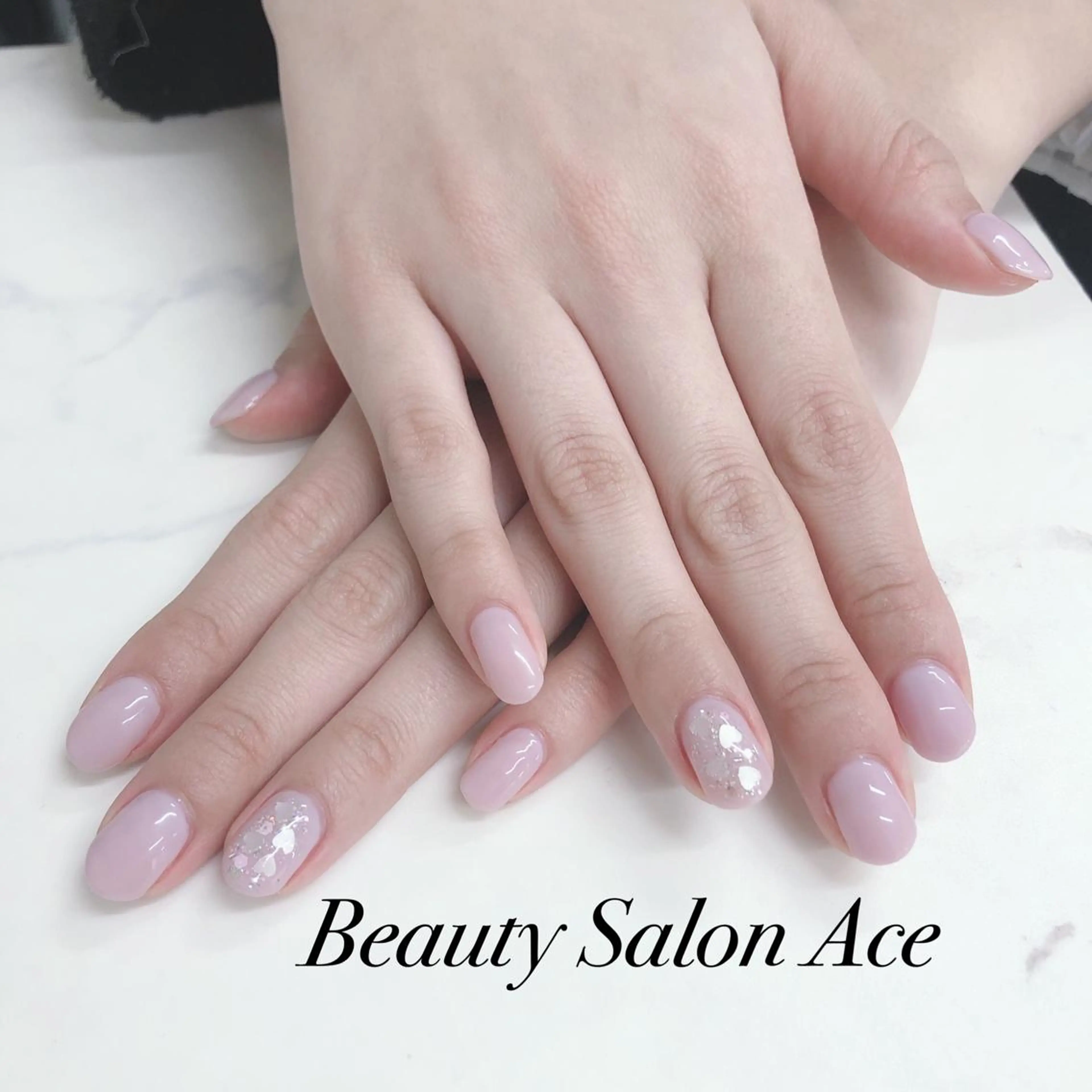 ネイル メンズネイル 春ネイル ハンドネイル ハンドケア Beauty Salon Ace（ネイルサロン　エース）所属・池袋フィルイン Ace♡長さだしのネイルデザイン