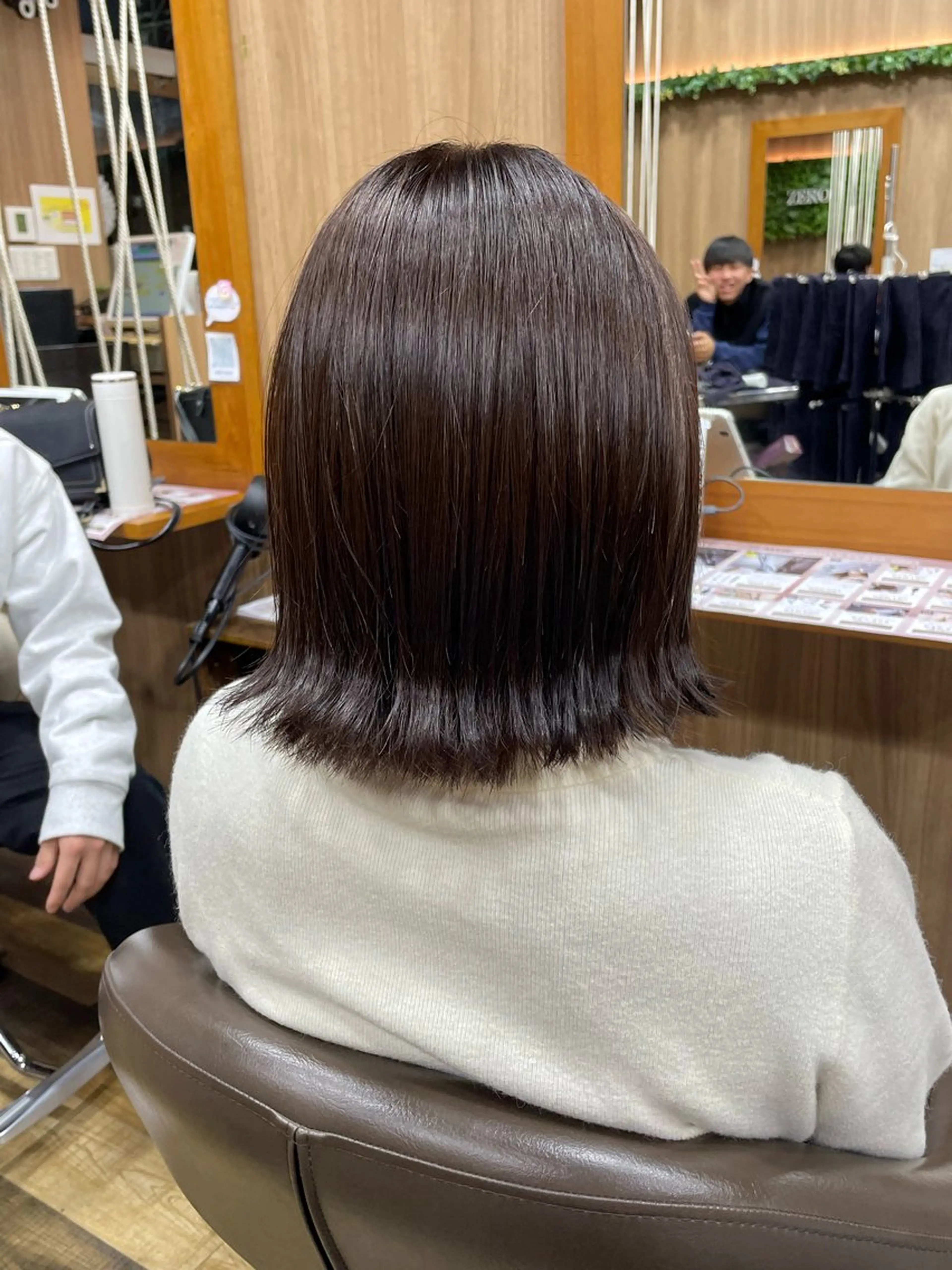 ショート カラー カット ヘアカラー トリートメント 山際勇策 /岐阜美容師のヘアスタイル