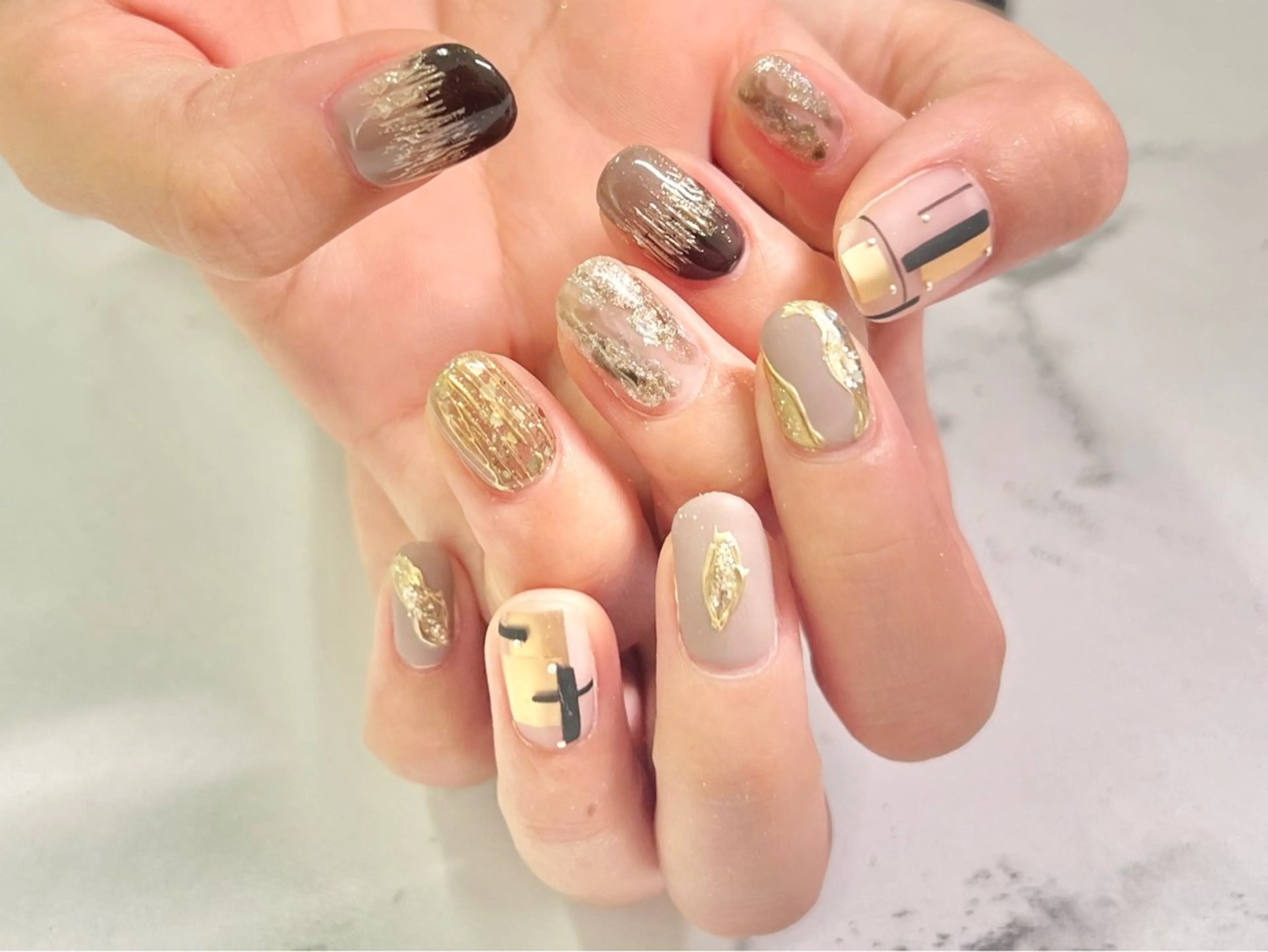 ネイル ハンドネイル kushida 《再現ネイル》のネイルデザイン