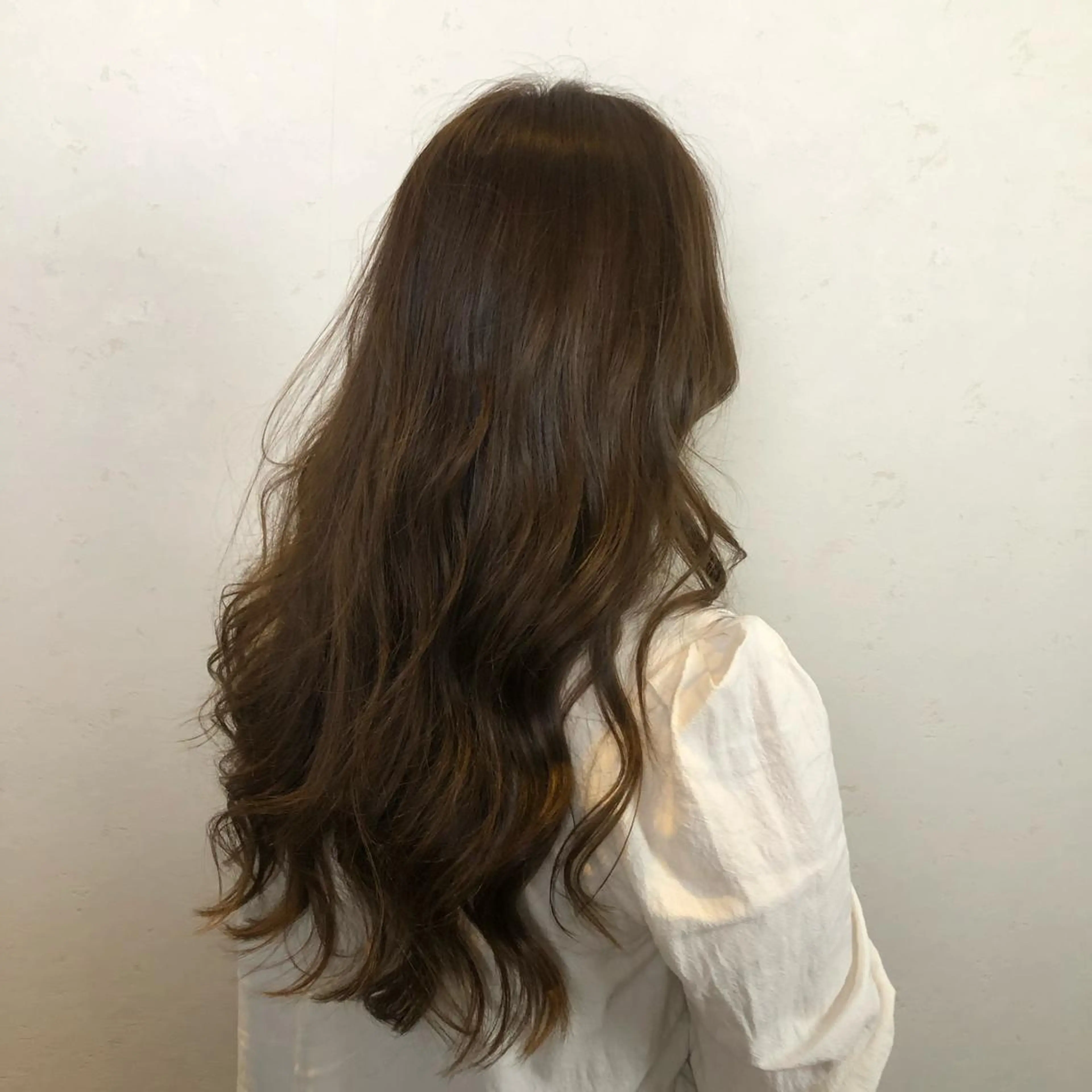 ロング 西川 仁のヘアスタイル