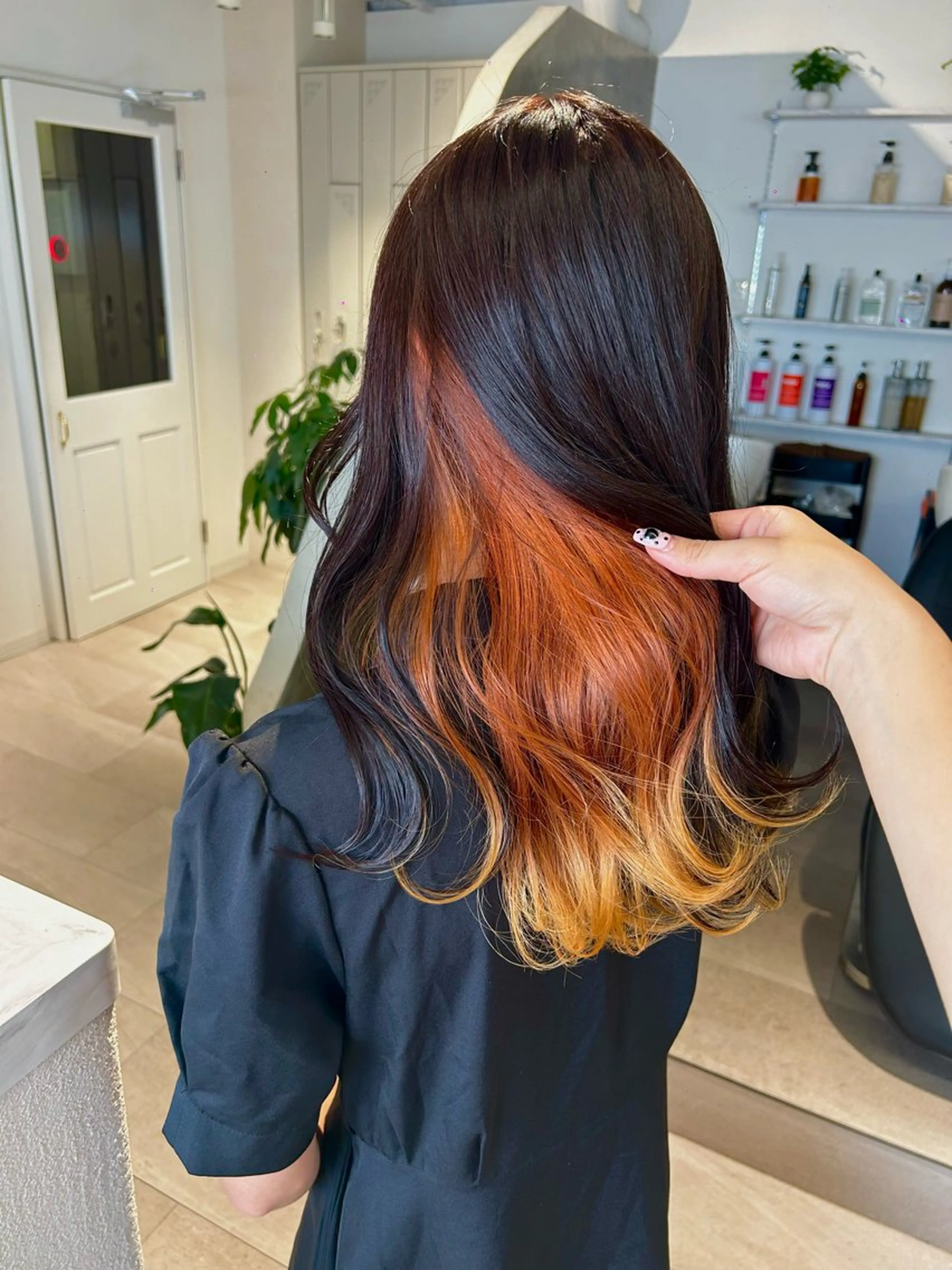 セミロング ior北千住【イオール】所属・YU(ハイトーン/ ブリーチカラー)のヘアスタイル