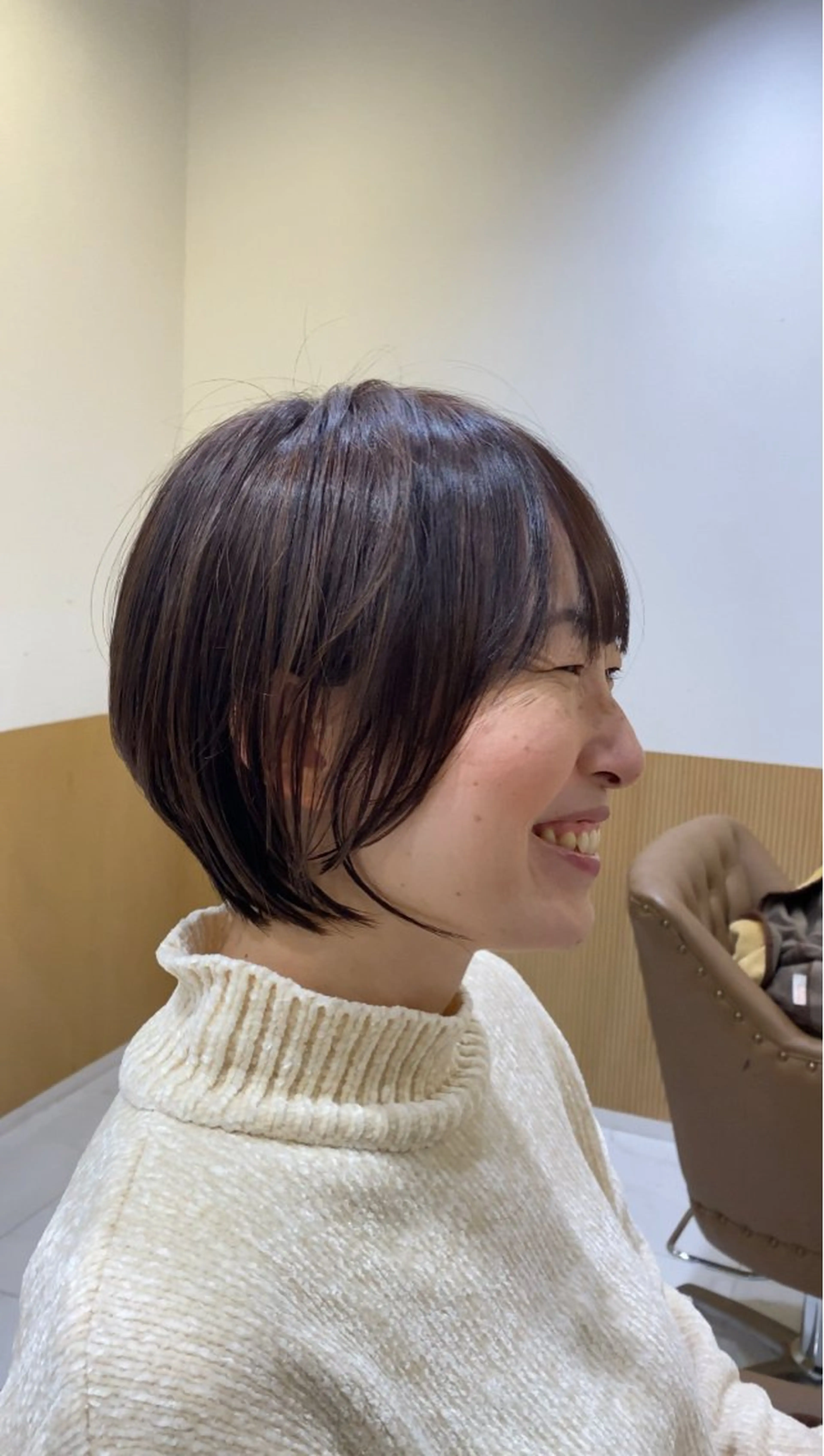 ショート ショートボブ ボブ ショートヘア カット ヘアカラー 坂井 茅聖のヘアスタイル